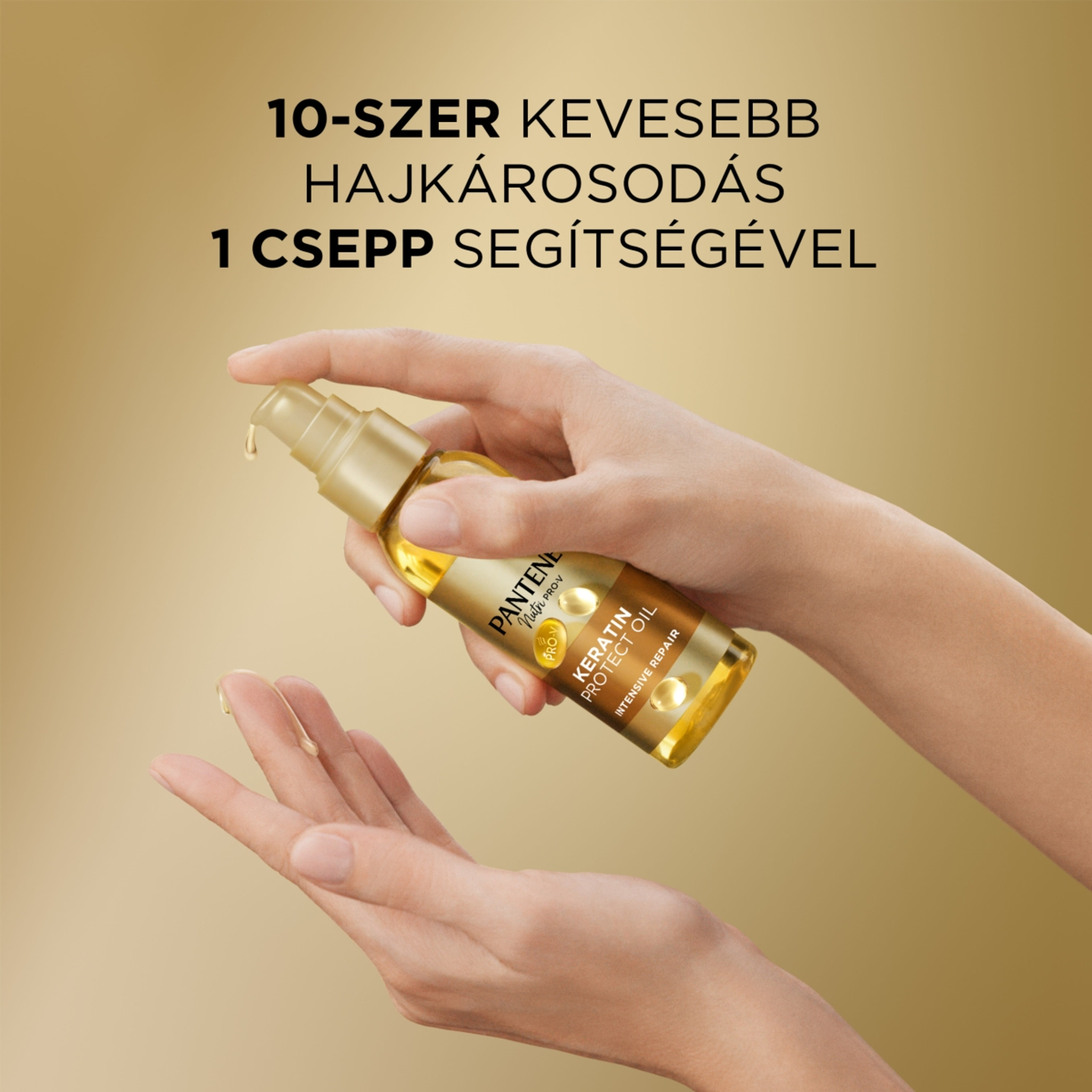 Pantene Pro-V Intensive Repair Keratinregeneráló Olaj E-vitaminnal hajolaj - 100 ml-4