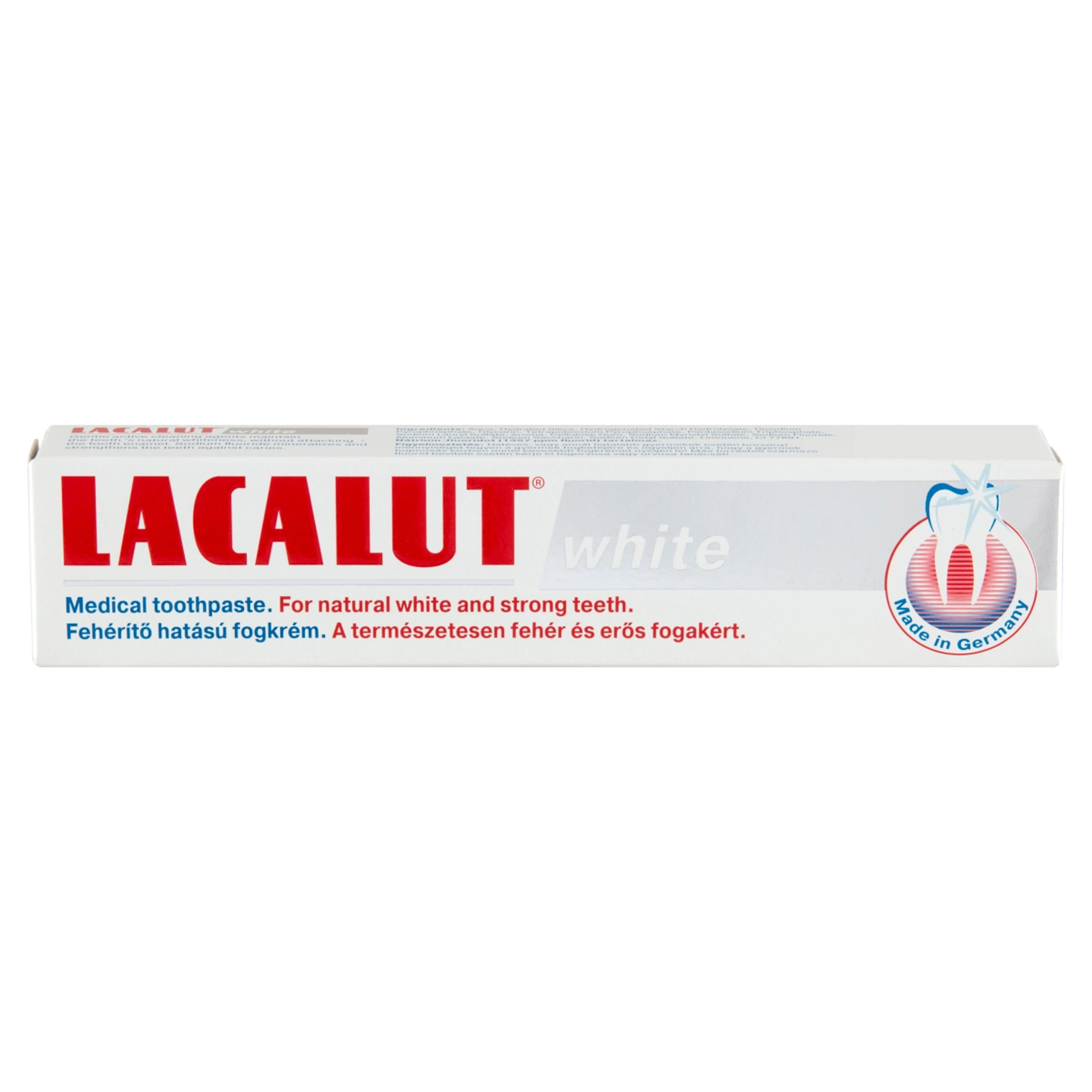 Lacalut White Fehéríto Hatású fogkrém - 75 ml-2