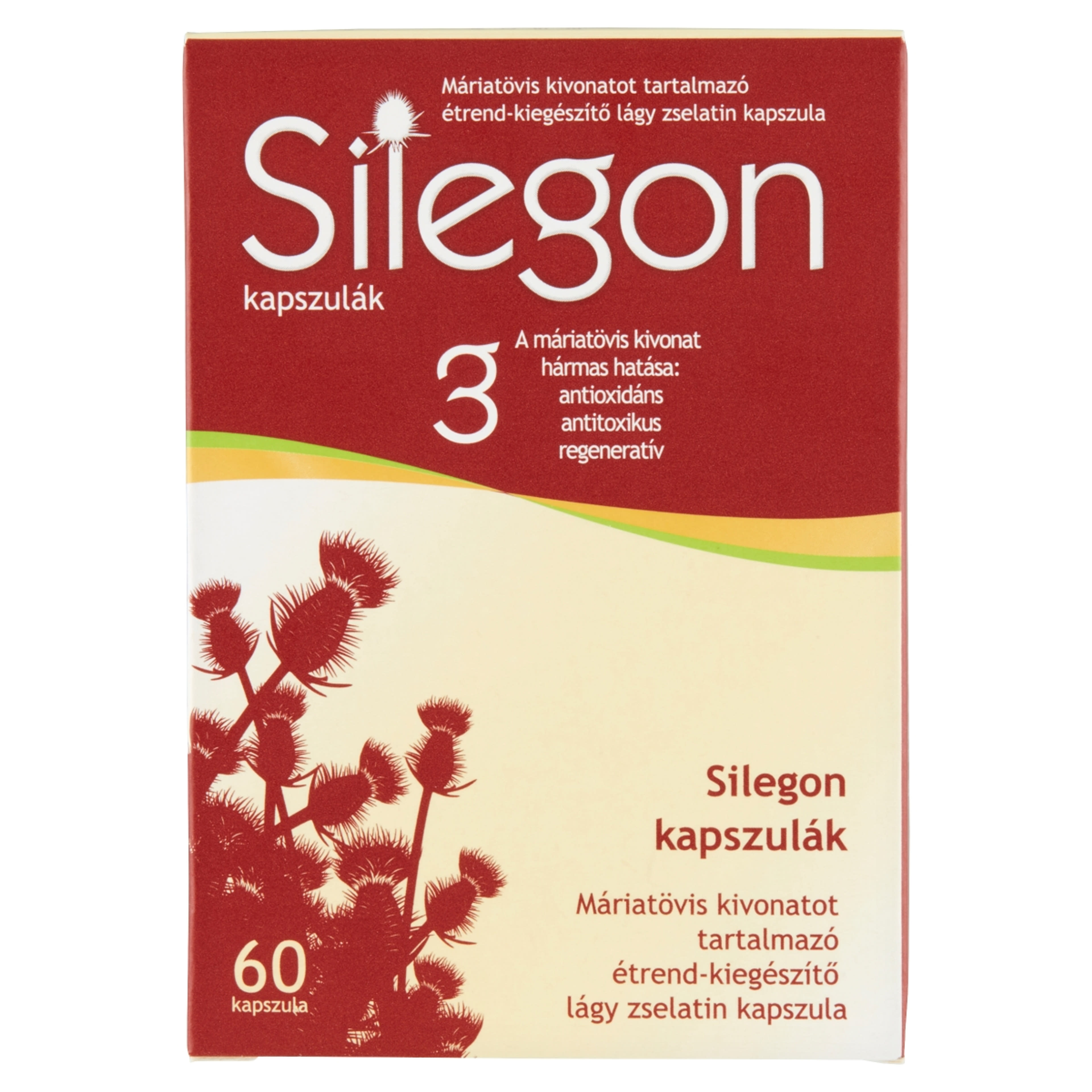 Silegon méregtelenítő kapszula - 60 db-1