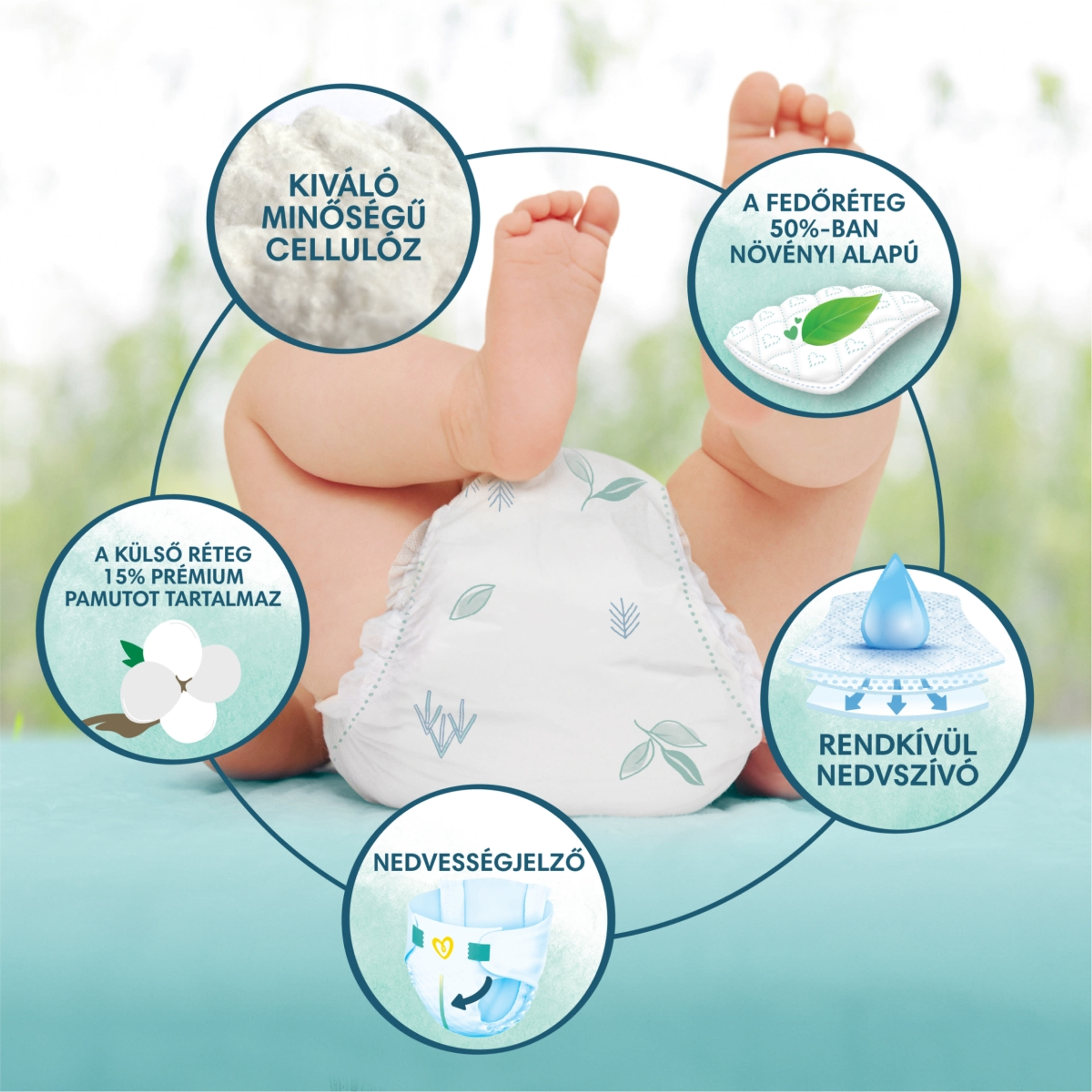 Pampers Harmonie Pants pelenka 6-os 15+kg -19 db-2