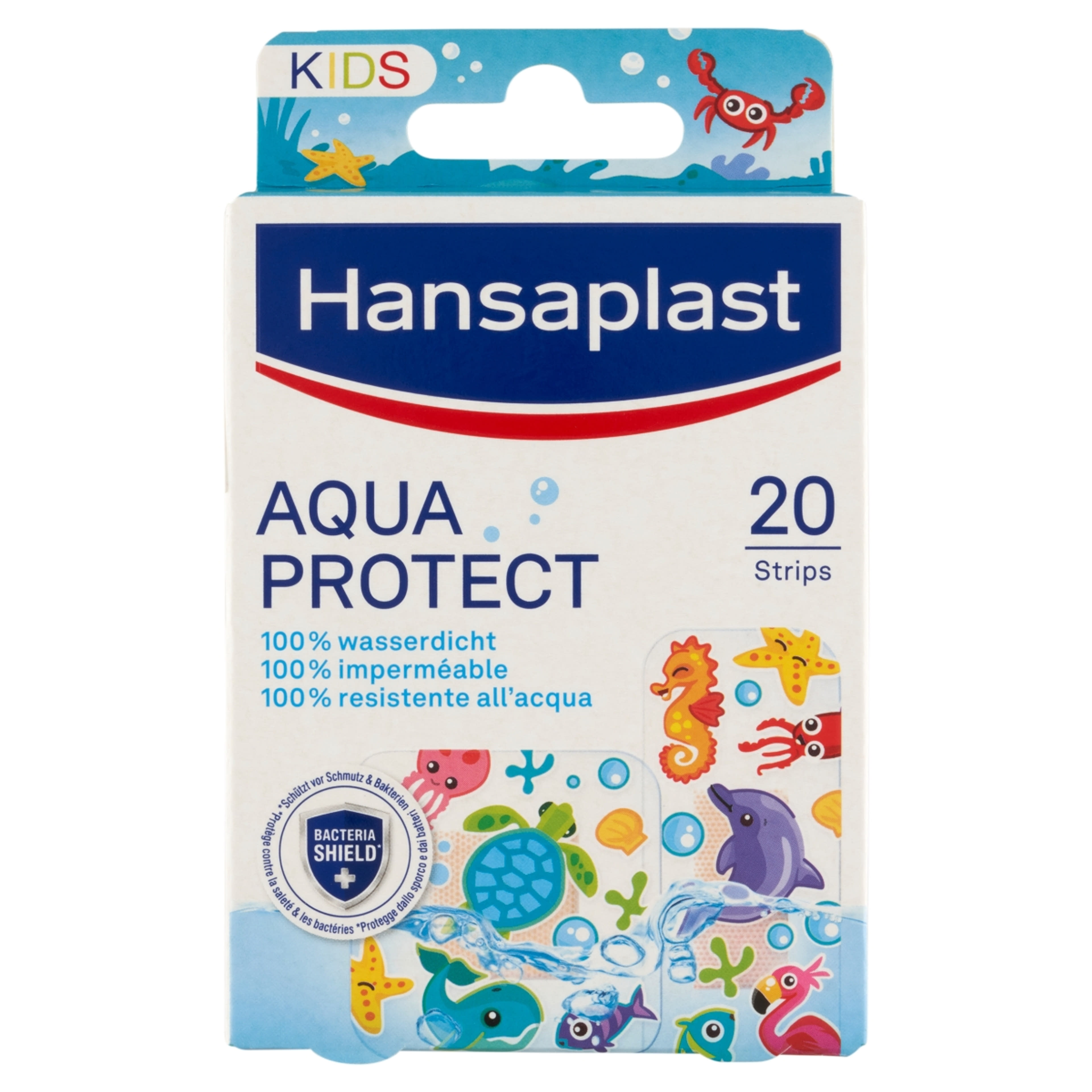Hansaplast Kids Aqua Protect sebtapasz - 20 db