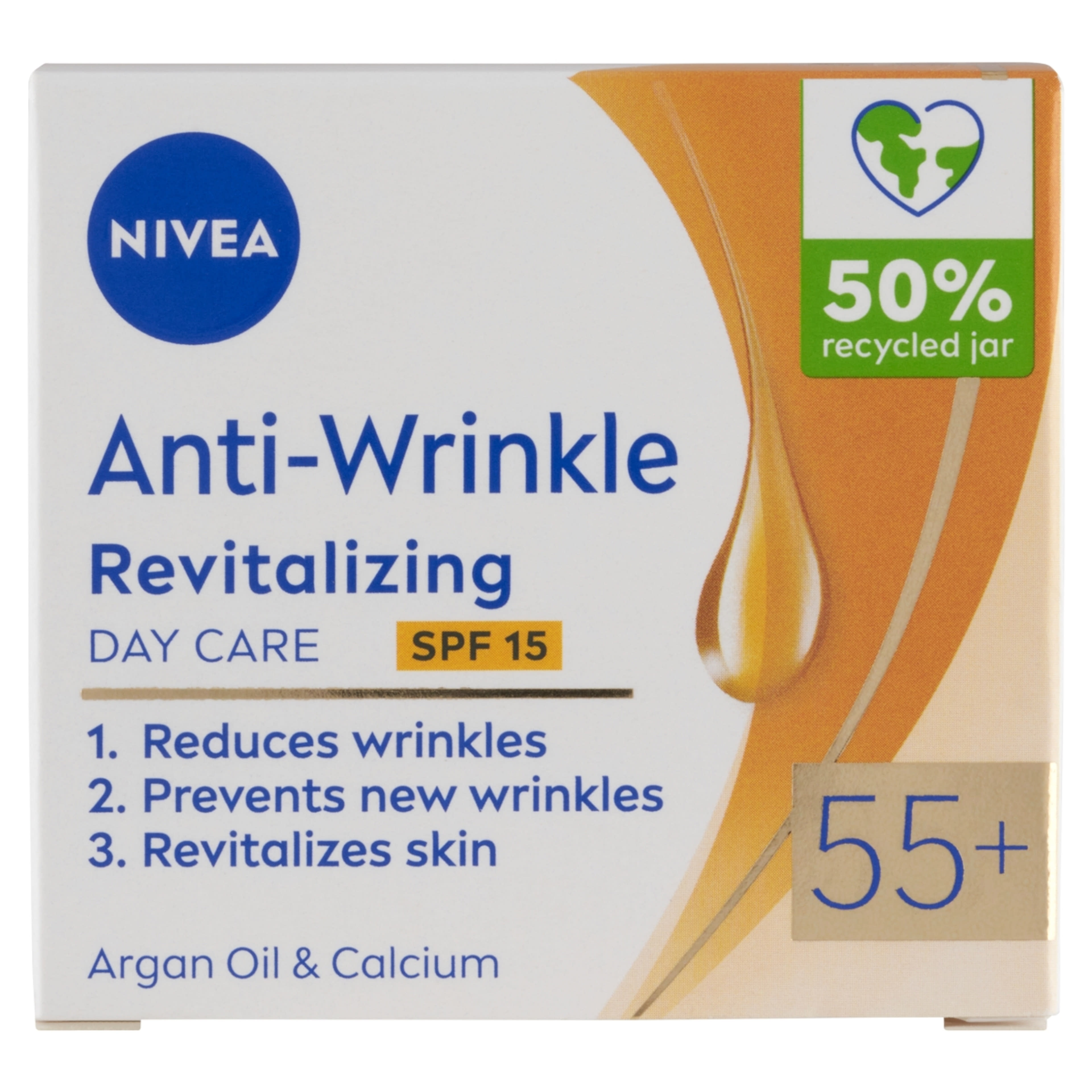 Nivea anti wrinkle 55+ nappali arckrém - 50 ml