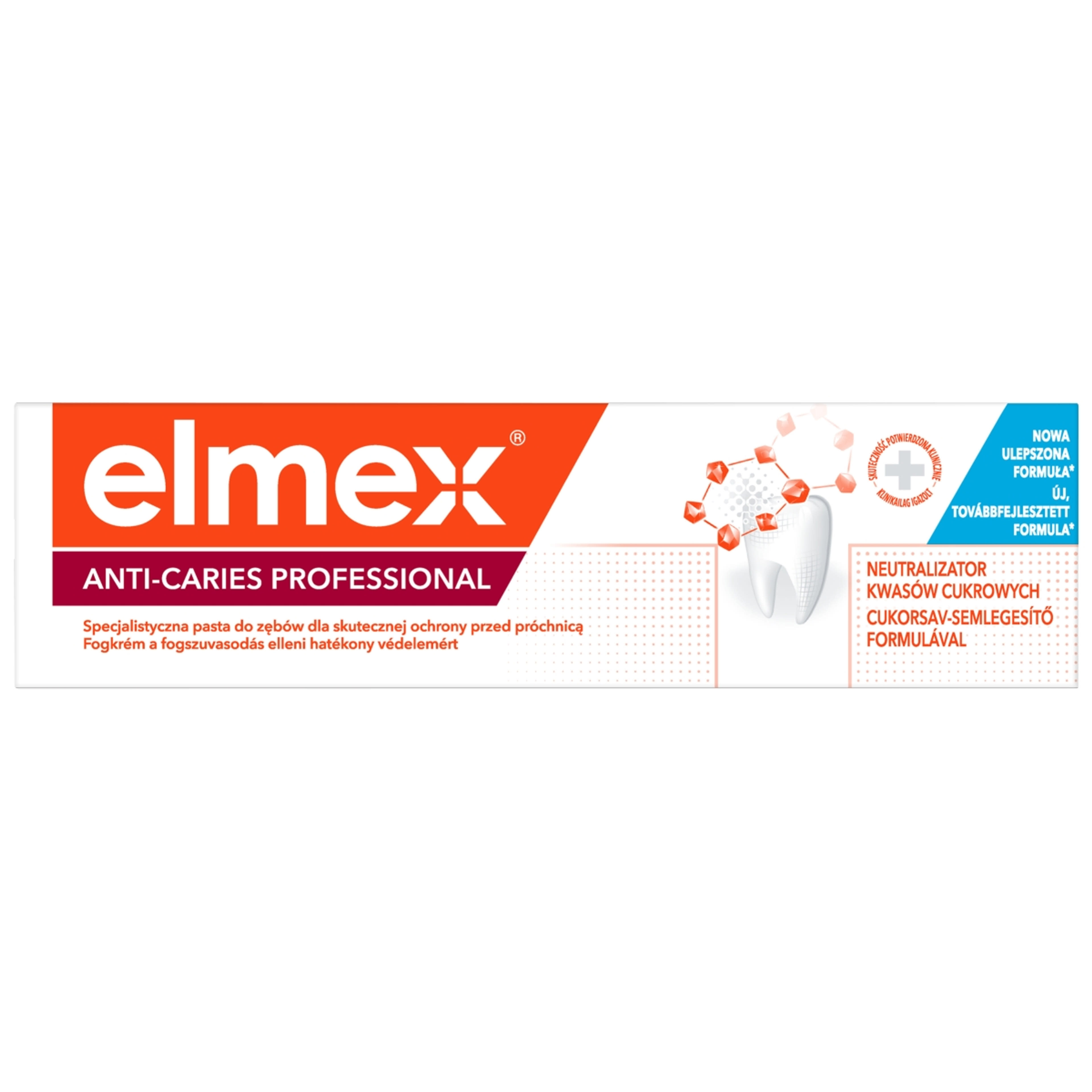 Elmex Anti Caries Professional fogkrém - 75 ml