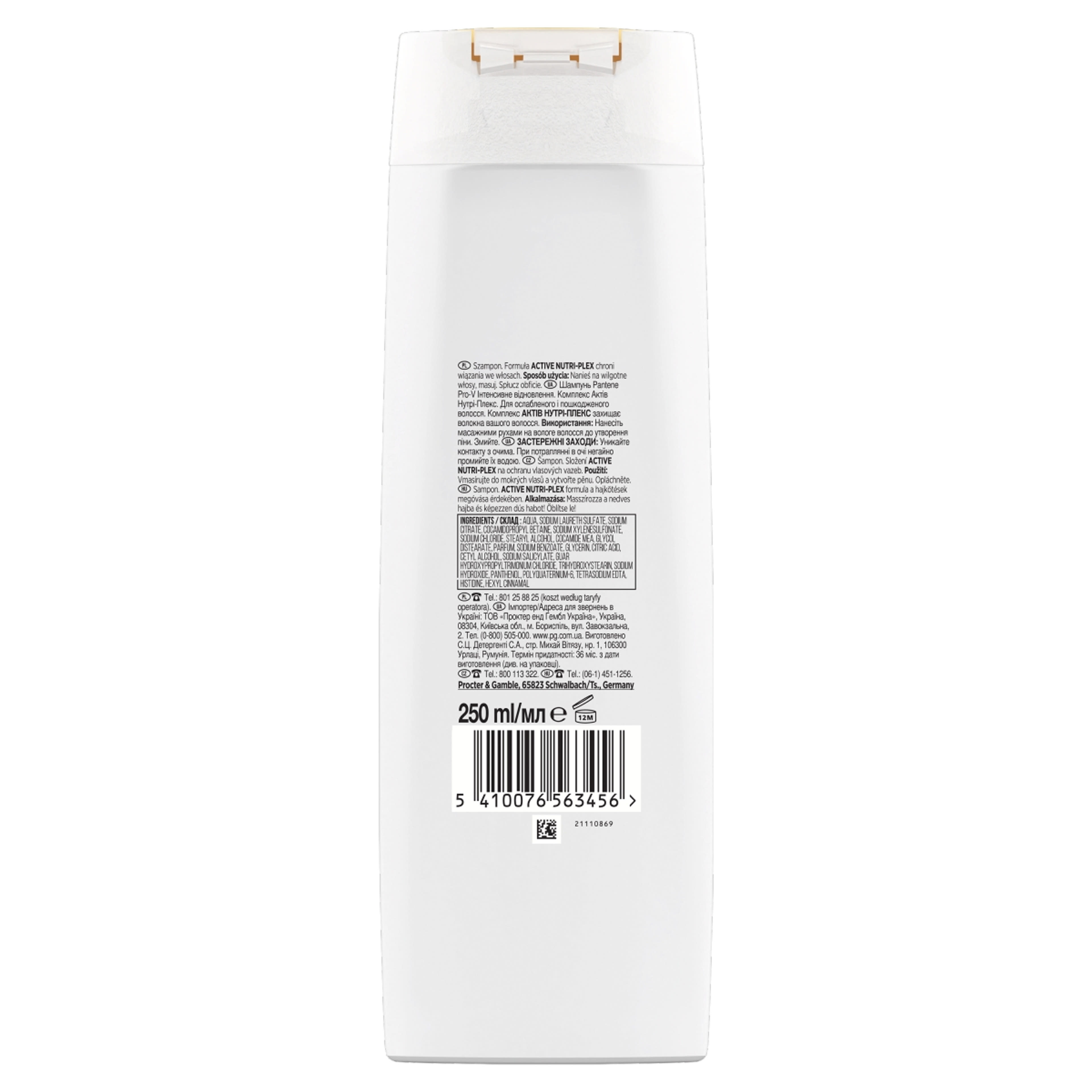 Pantene Pro-V Intensive Repair Normál, Vastagszálú Hajra sampon - 250 ml-2