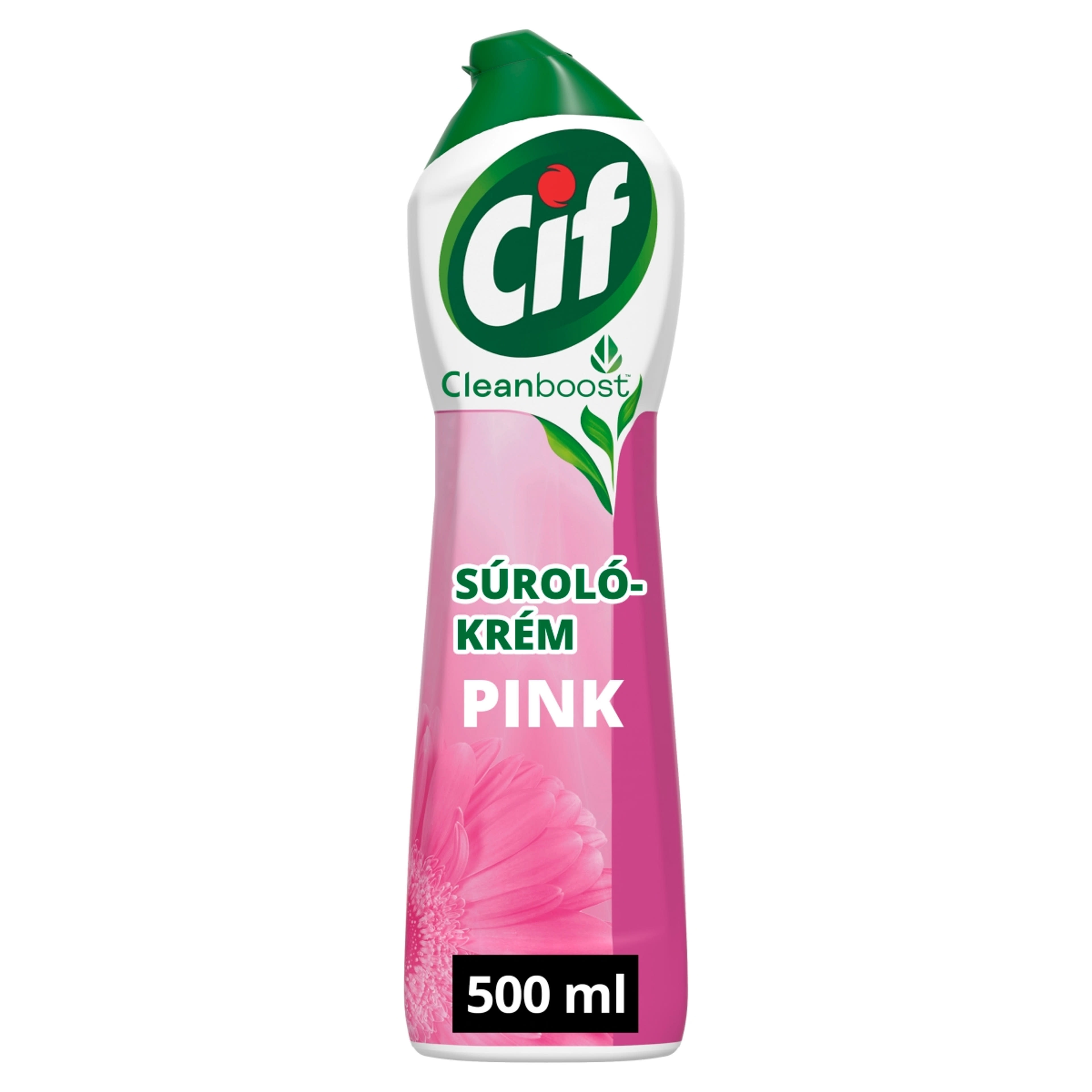 Cif Pink Flower Folyékony Súrolókrém - 500 ml-2