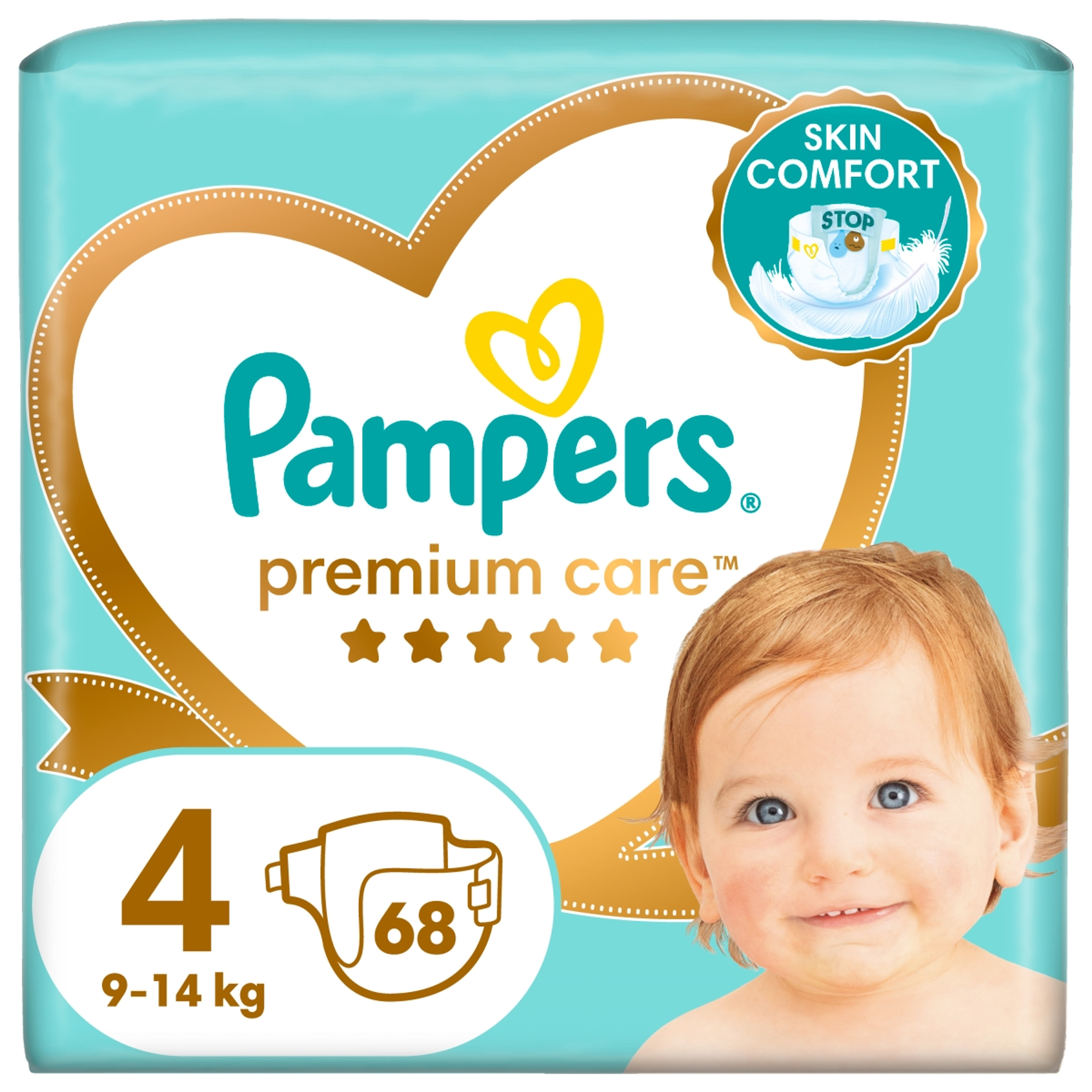 Pampers Premium Care Pelenka 4-es 9-15kg - 68 db-5