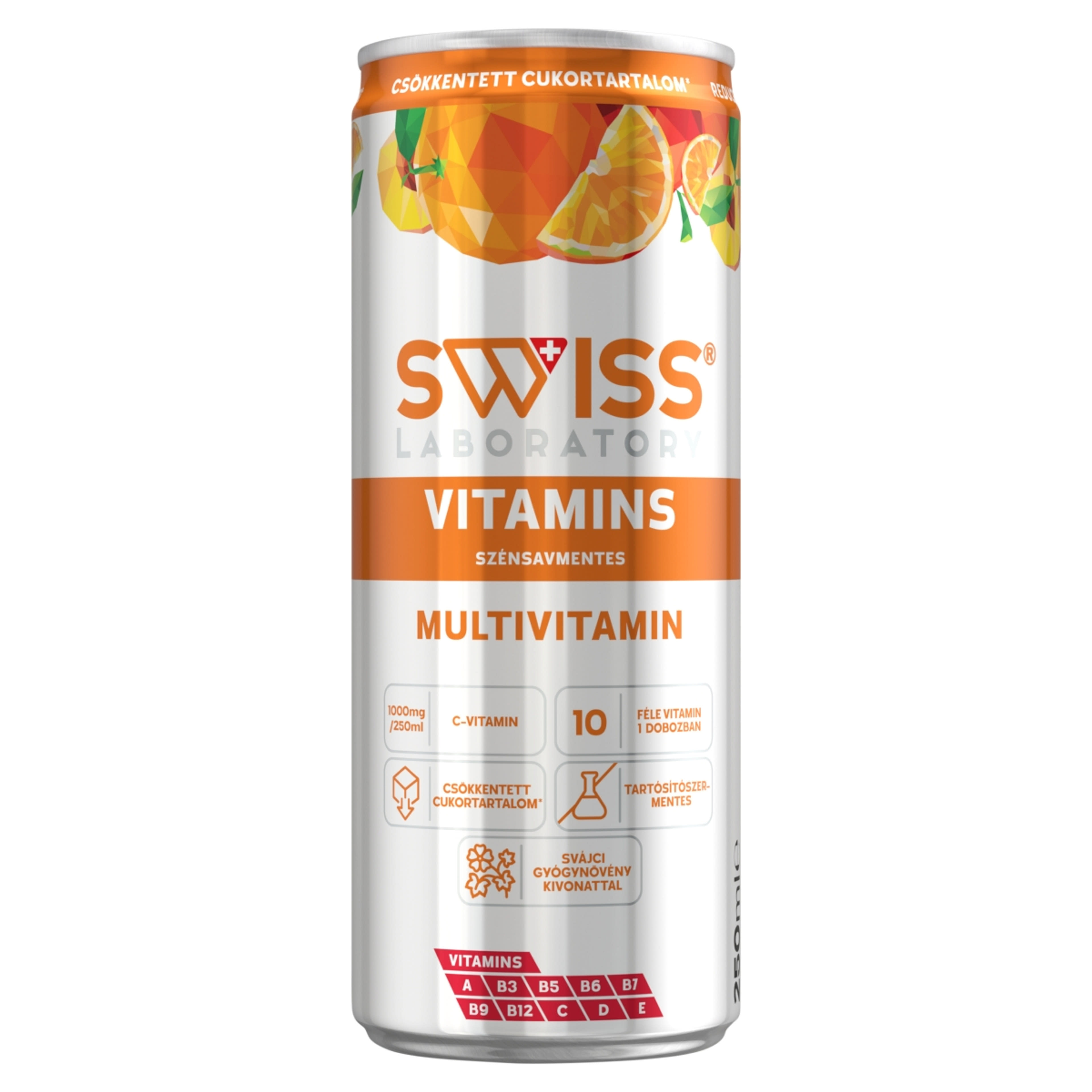 Swiss Laboratory Multivitamin szénsavmentes ital vegyesgyümölcsös - 250 ml