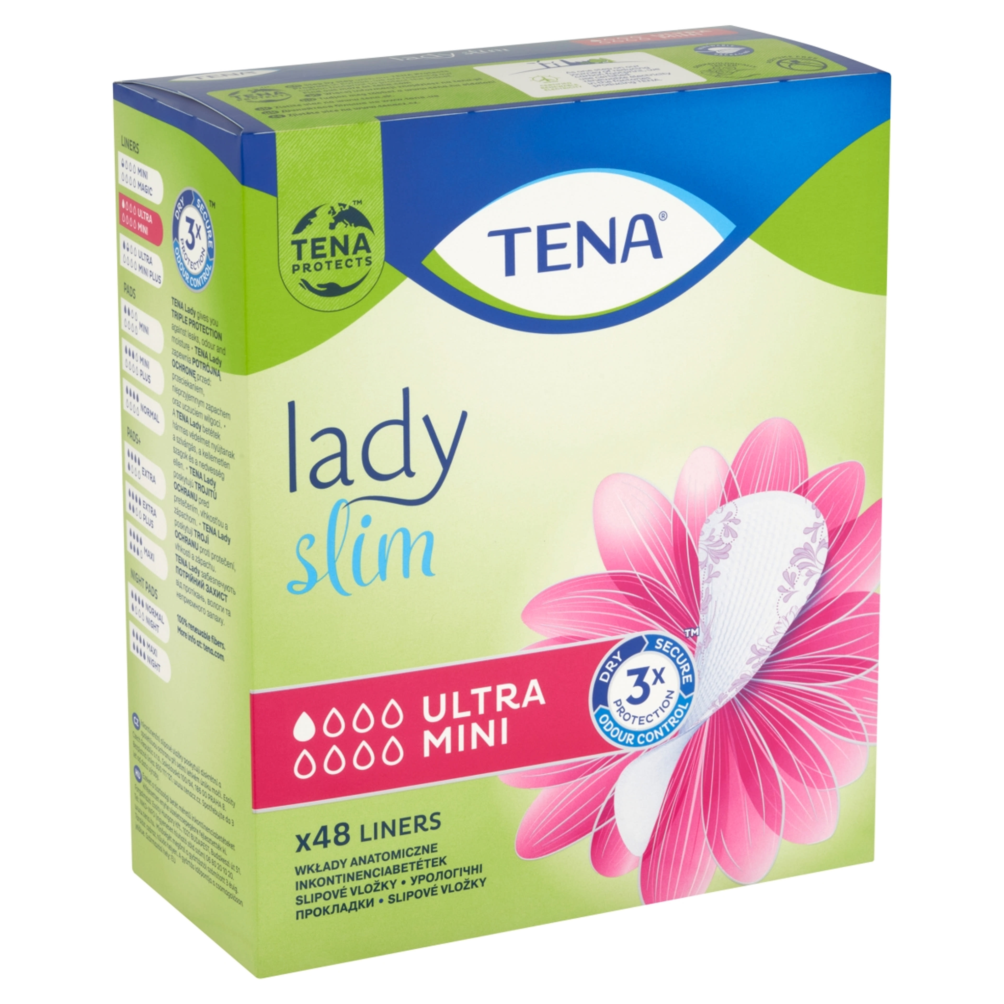 Tena Lady Ultra Mini Slim inkontinencia betét  - 48 db-2