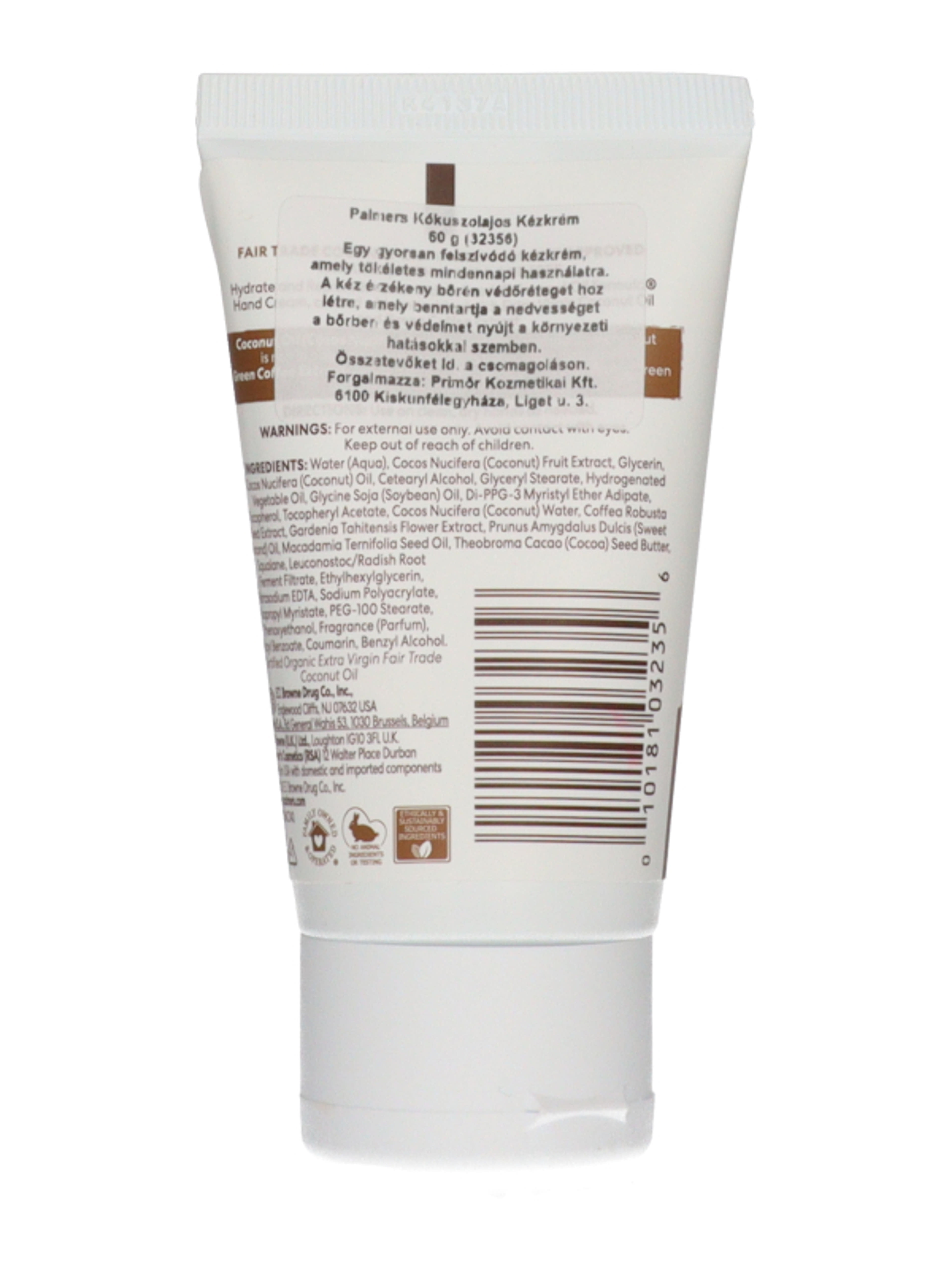 Palmer's kézkrém kókuszolajjal - 60 g-2