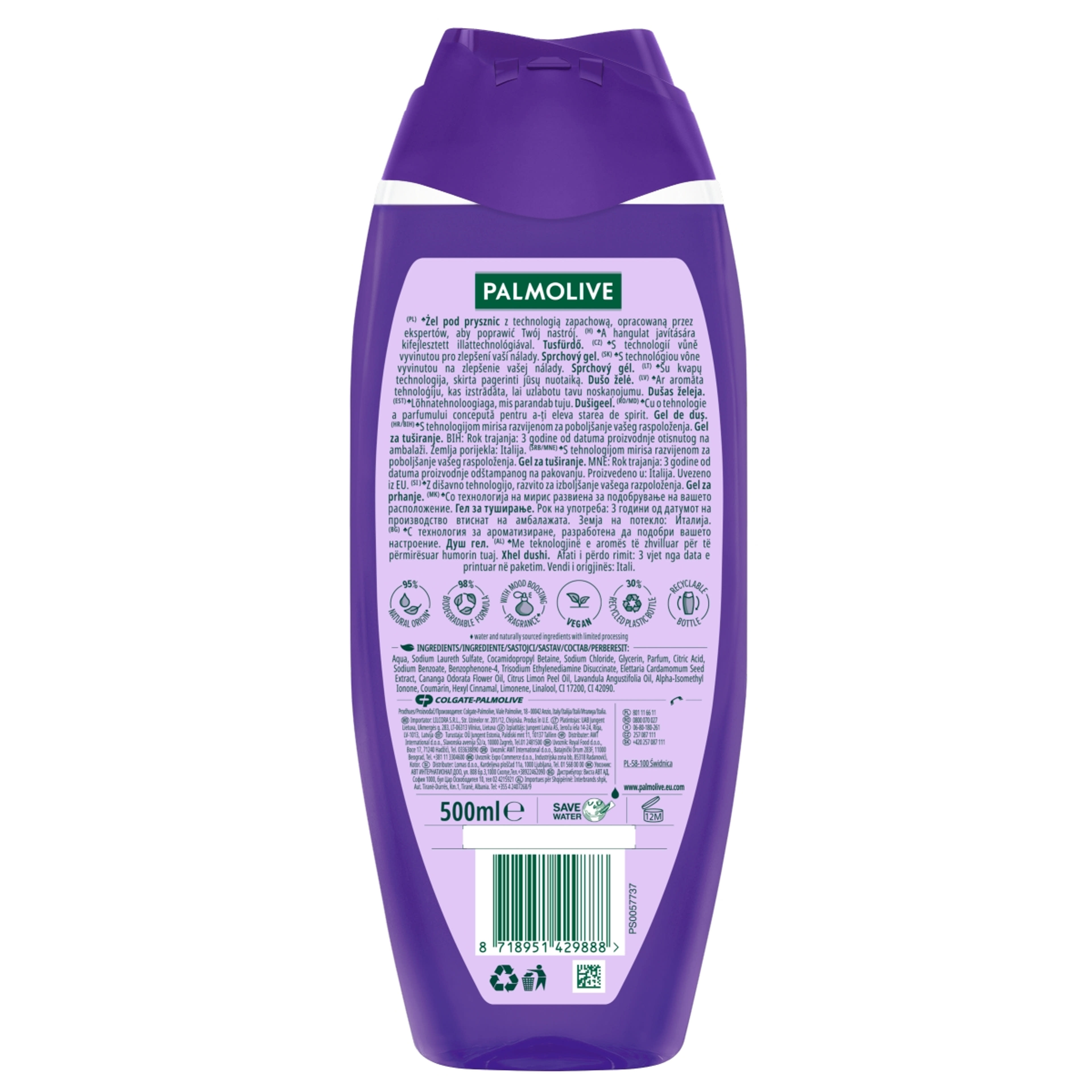 Palmolive Aroma Essence Ultimate Relax tusfürdő - 500 ml-2