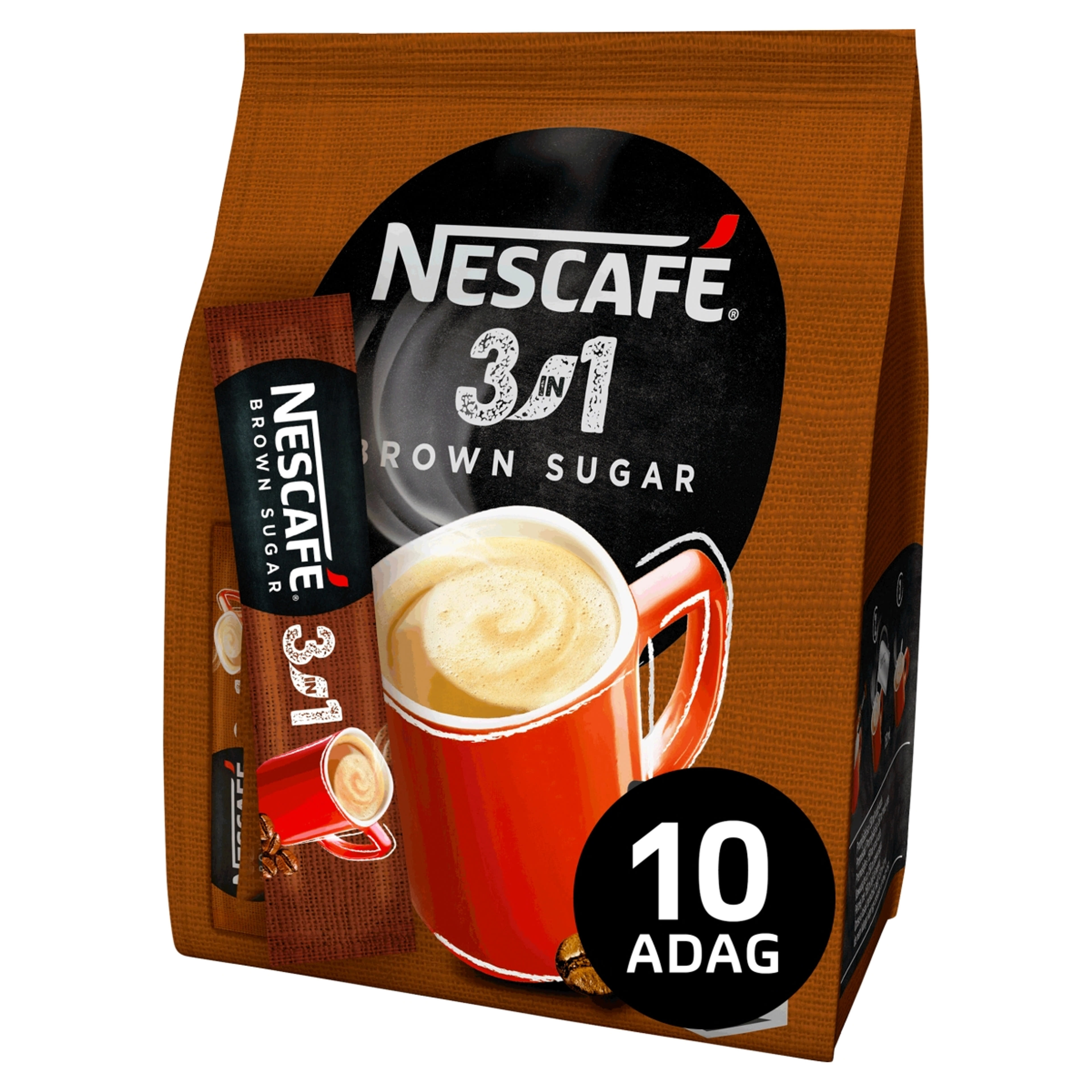 Nescafé 3in1 barna cukros 10 x 16,5 g - 1 db-3