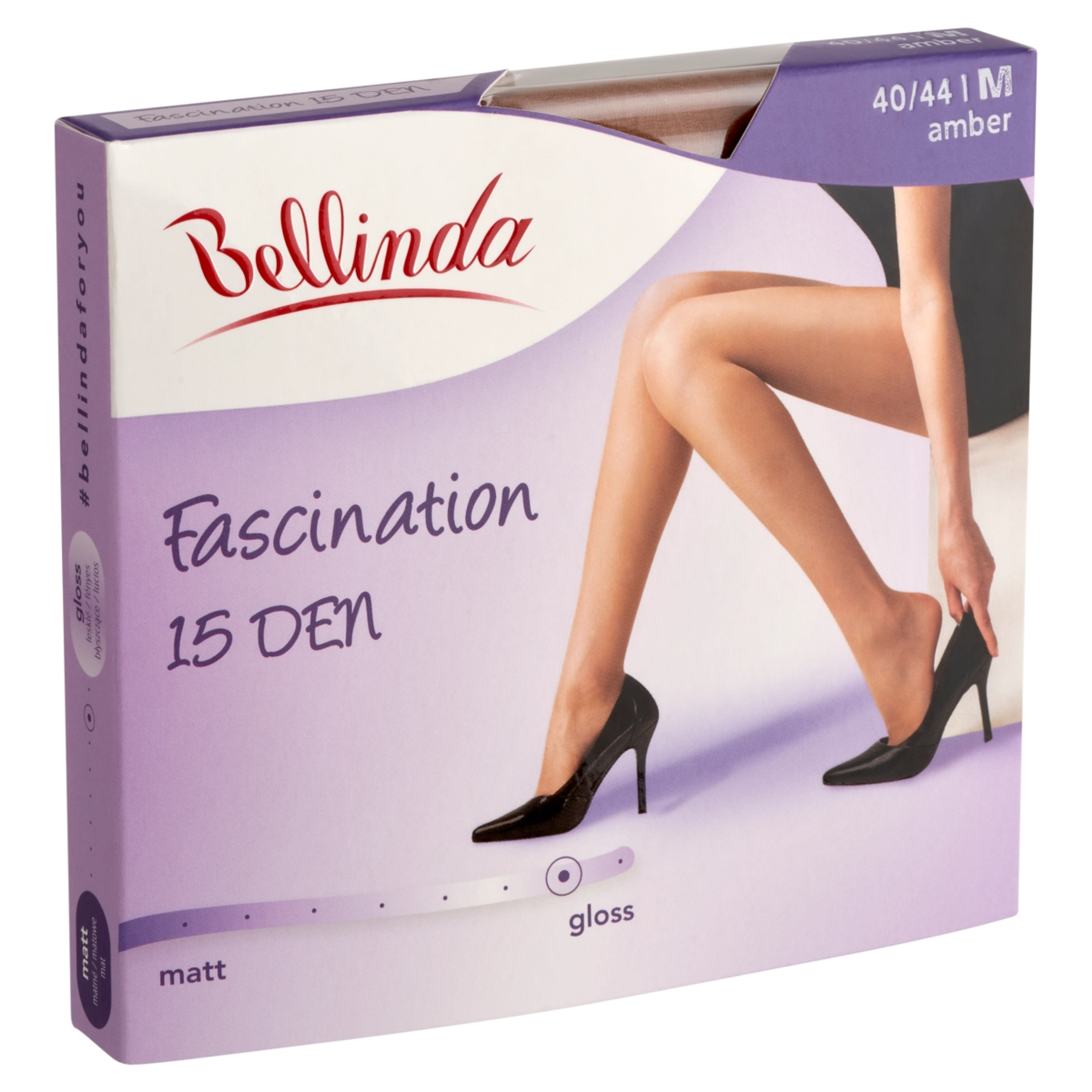 Bellinda Fascination 15 Den Amber M Harisnya - 1 db-2