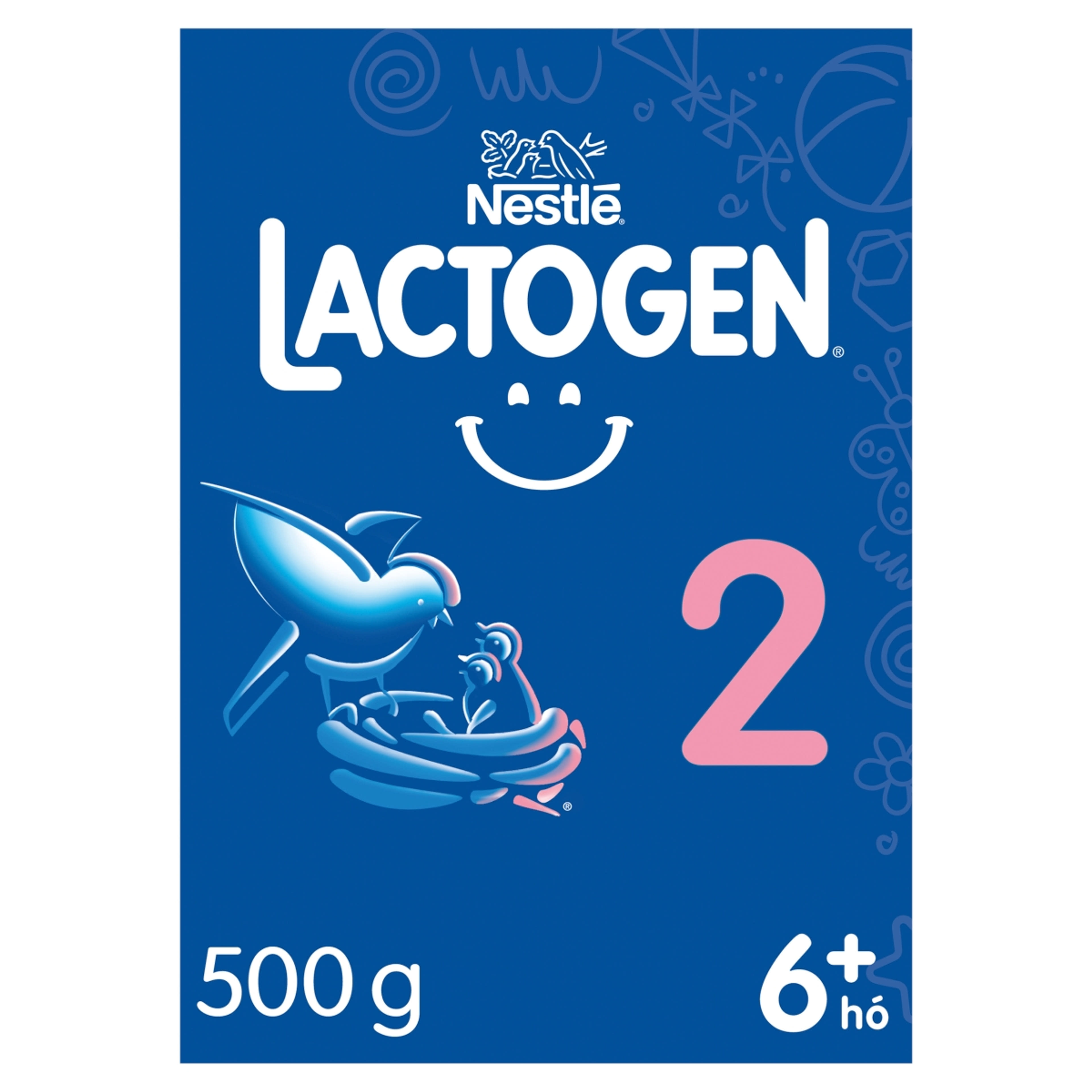 Lactogen 2 tejalapú anyatej-kiegészítő tápszer 6+ hónapos kortól - 500 g