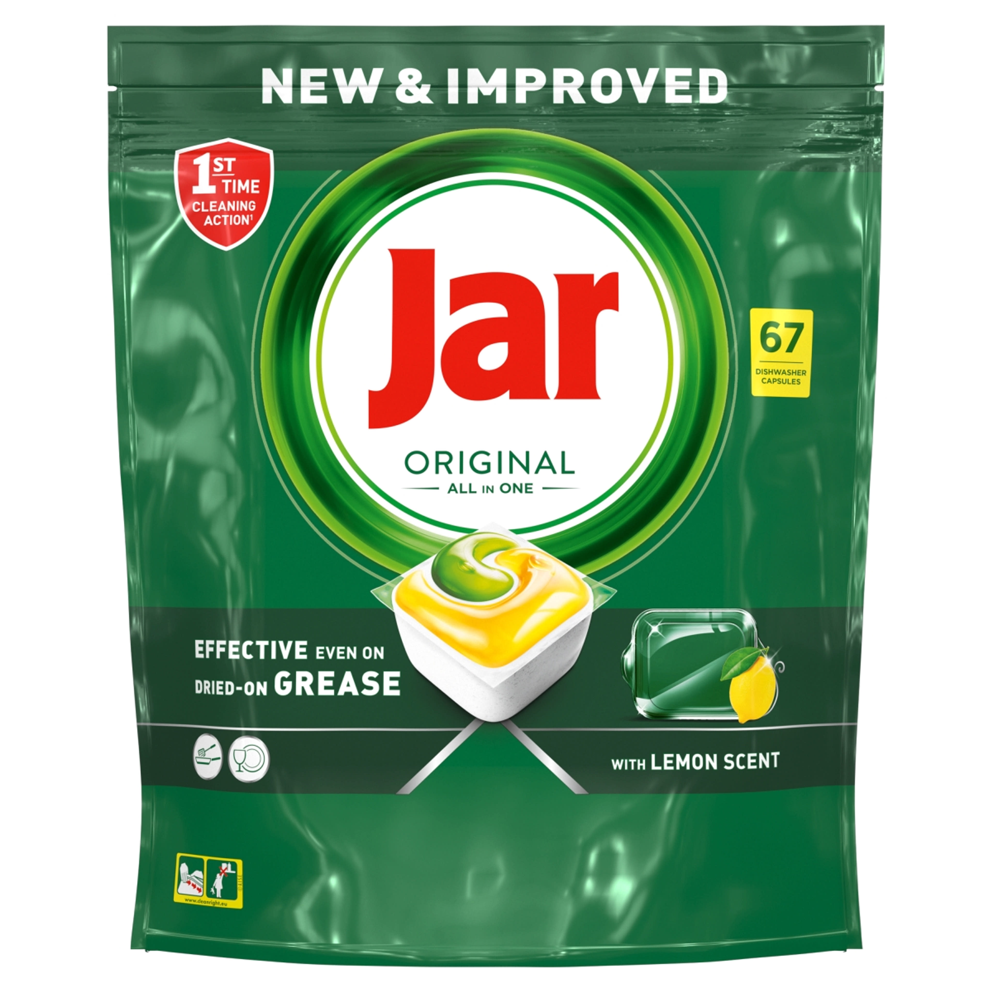 Jar Original Lemon All In One mosogatókapszula - 67 db-1