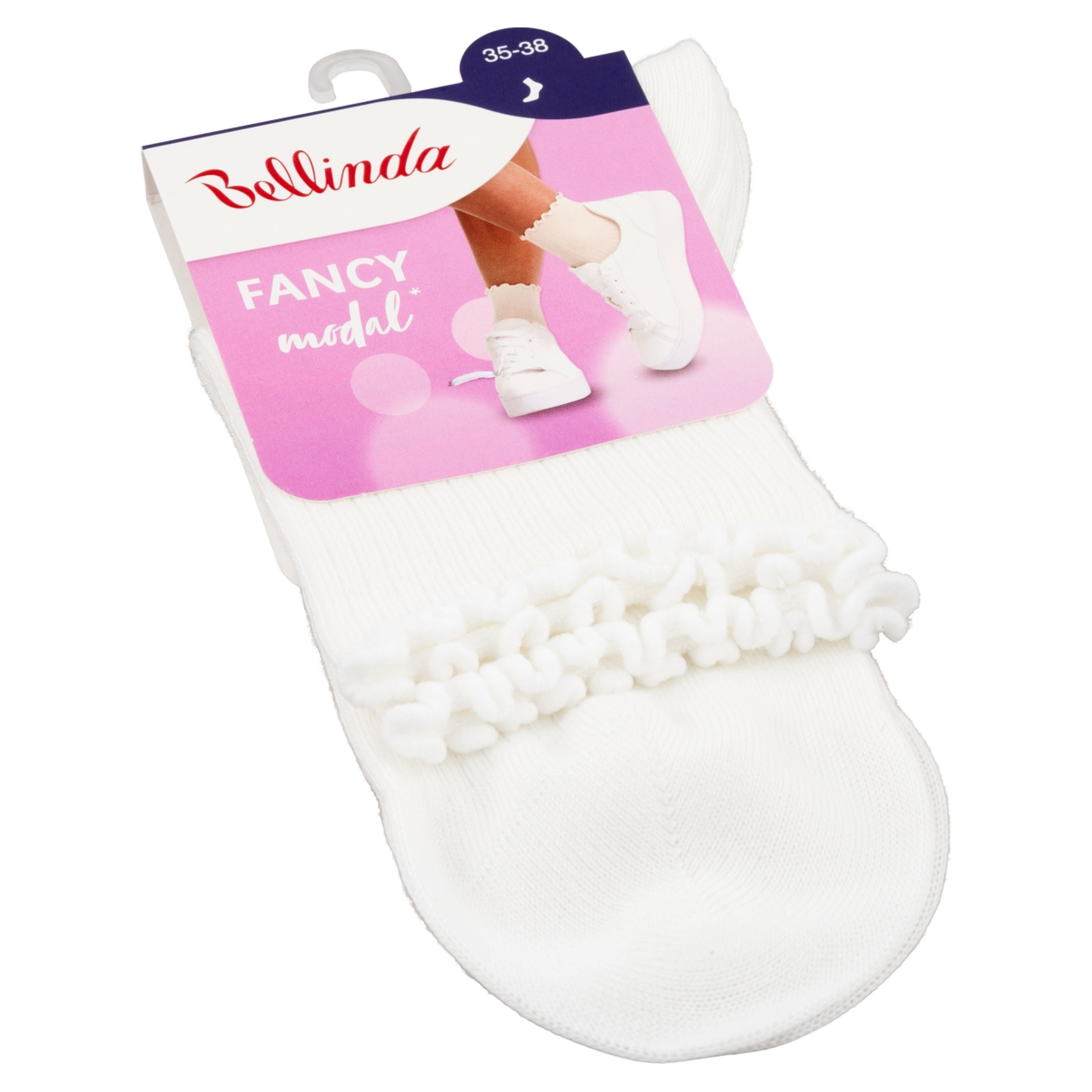 Bellinda Fancy Modal női zokni /fekér 35-38 - 1 db-2