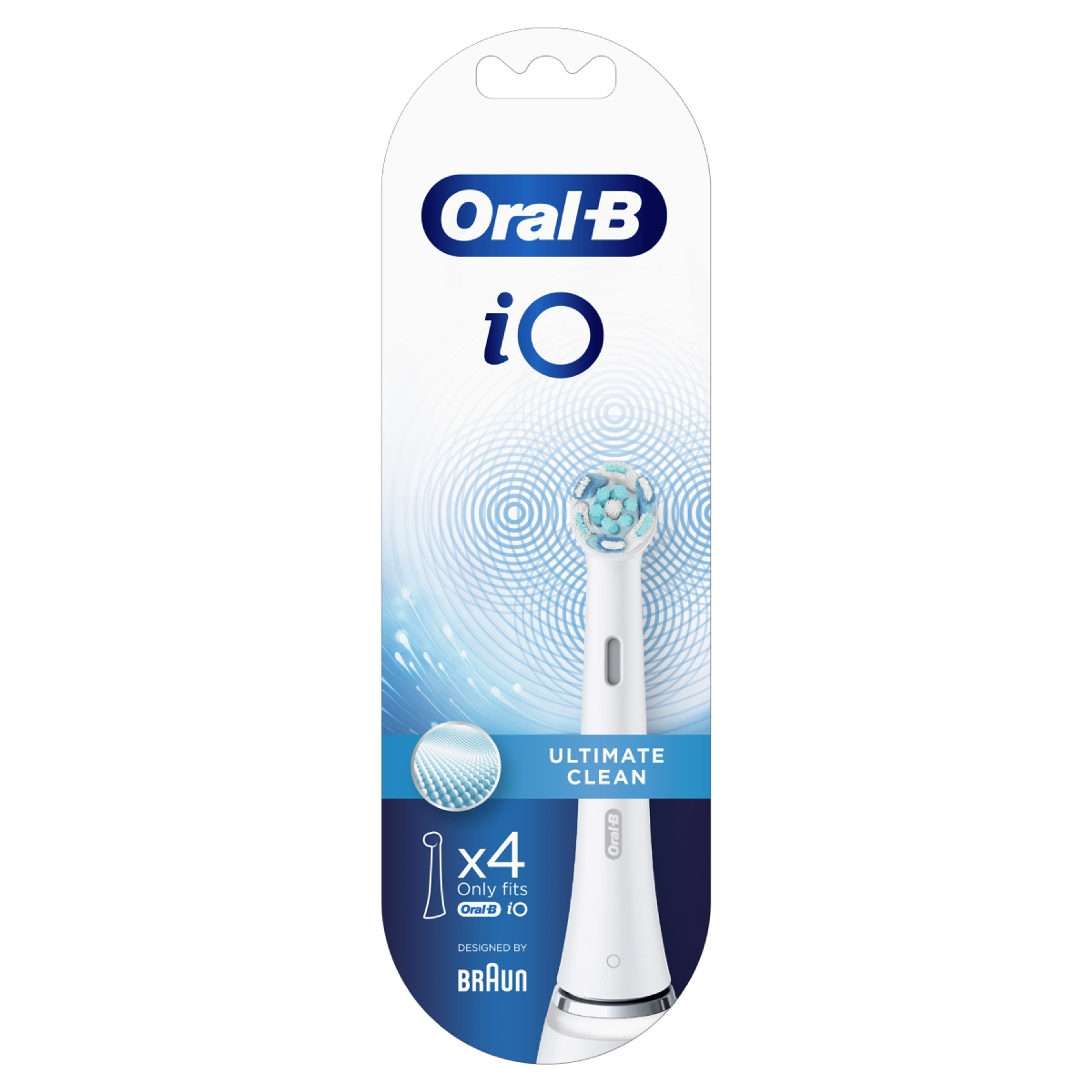 Oral B IO Ultimate Clean elektromos fogkefe pótfej - 4 db