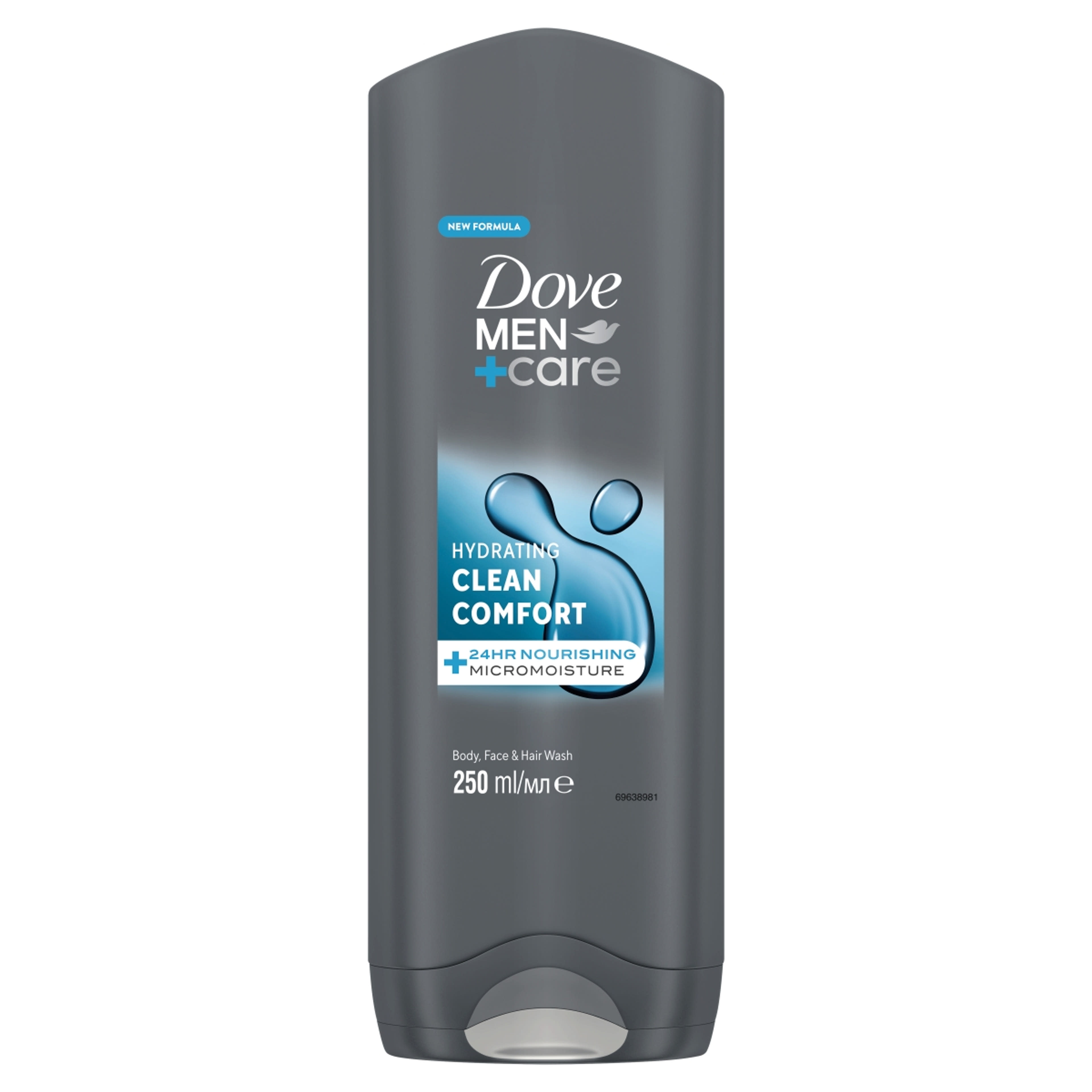 Dove Men+Care Clean Comfort tusfürdő - 250 ml-1