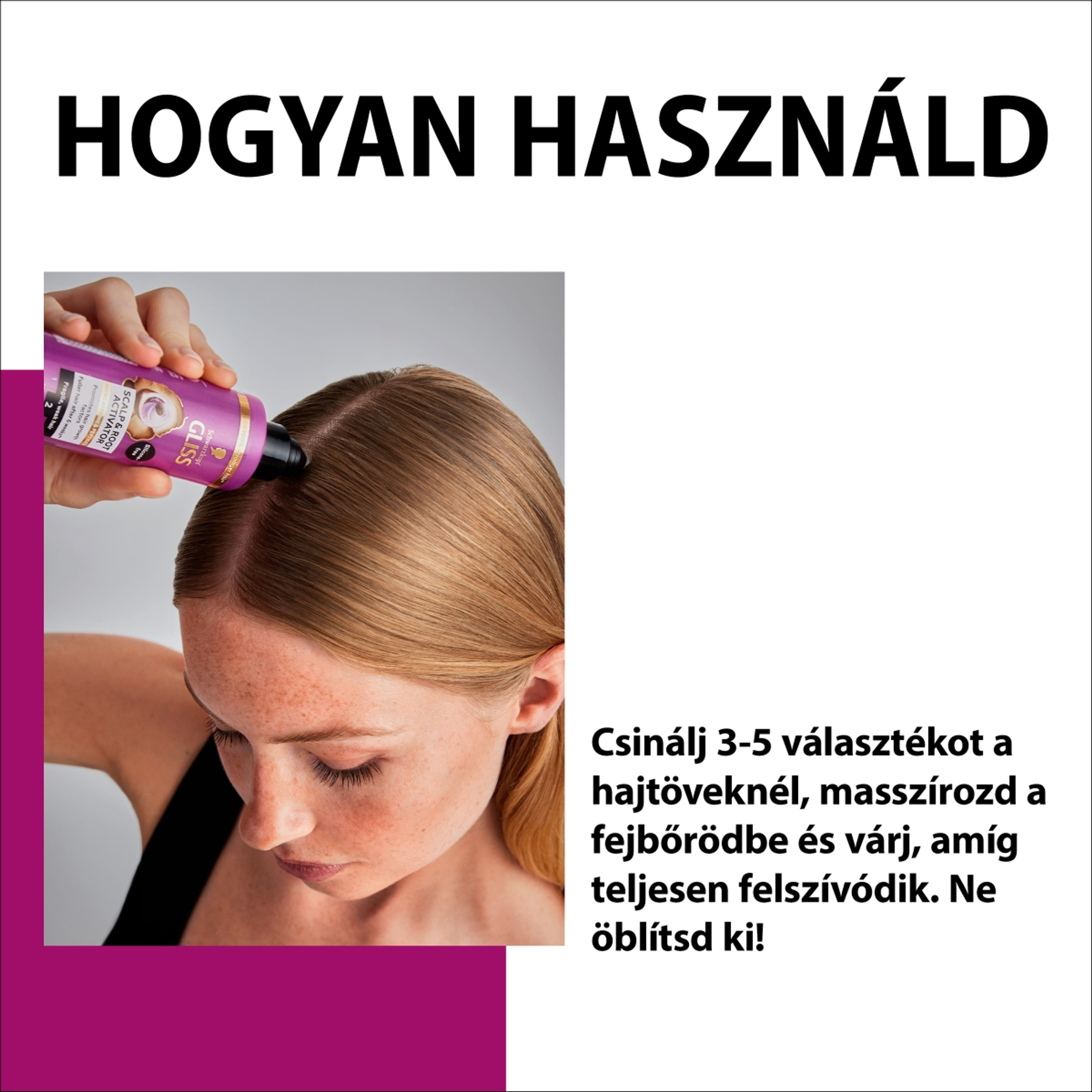 Gliss Full Hair Wonder fejbőr & hajhagyma aktiváló szérum  - 100 ml-7