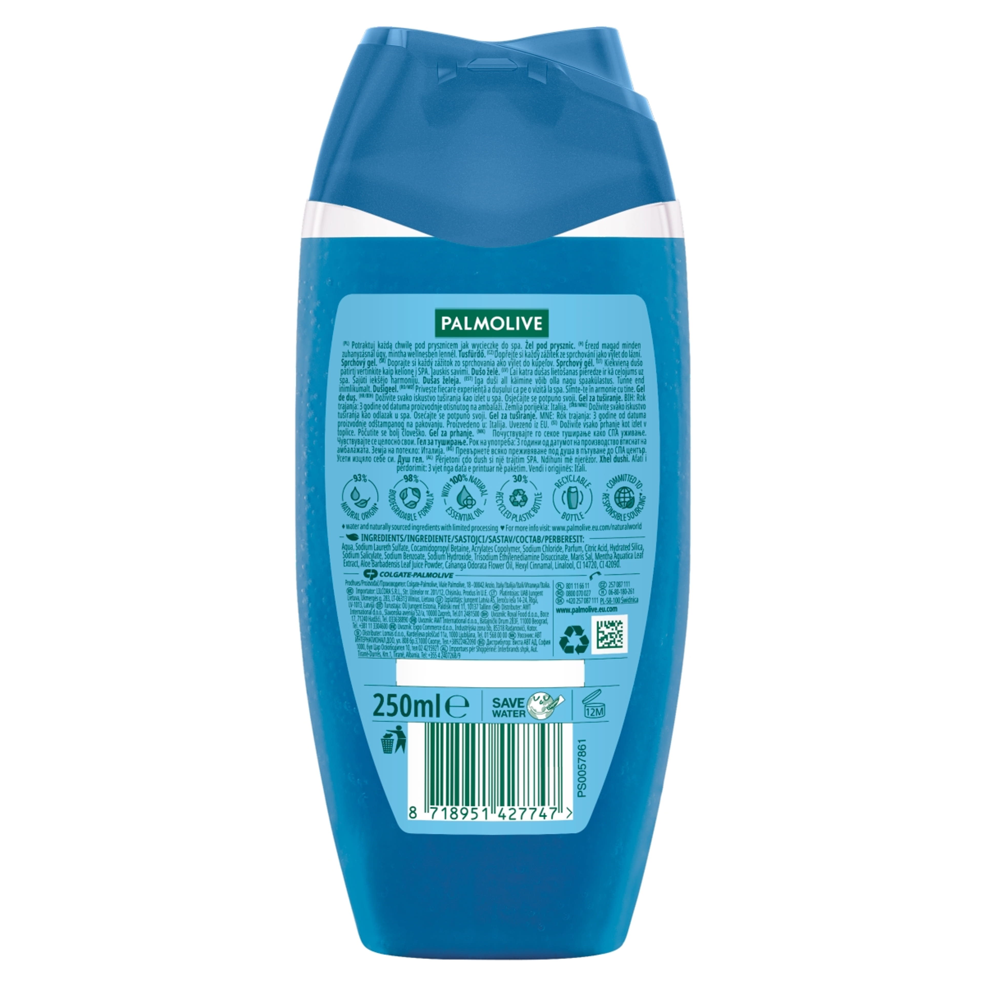 Palmolive Thermal Spa Mineral Massage tusfürdő - 250 ml-2