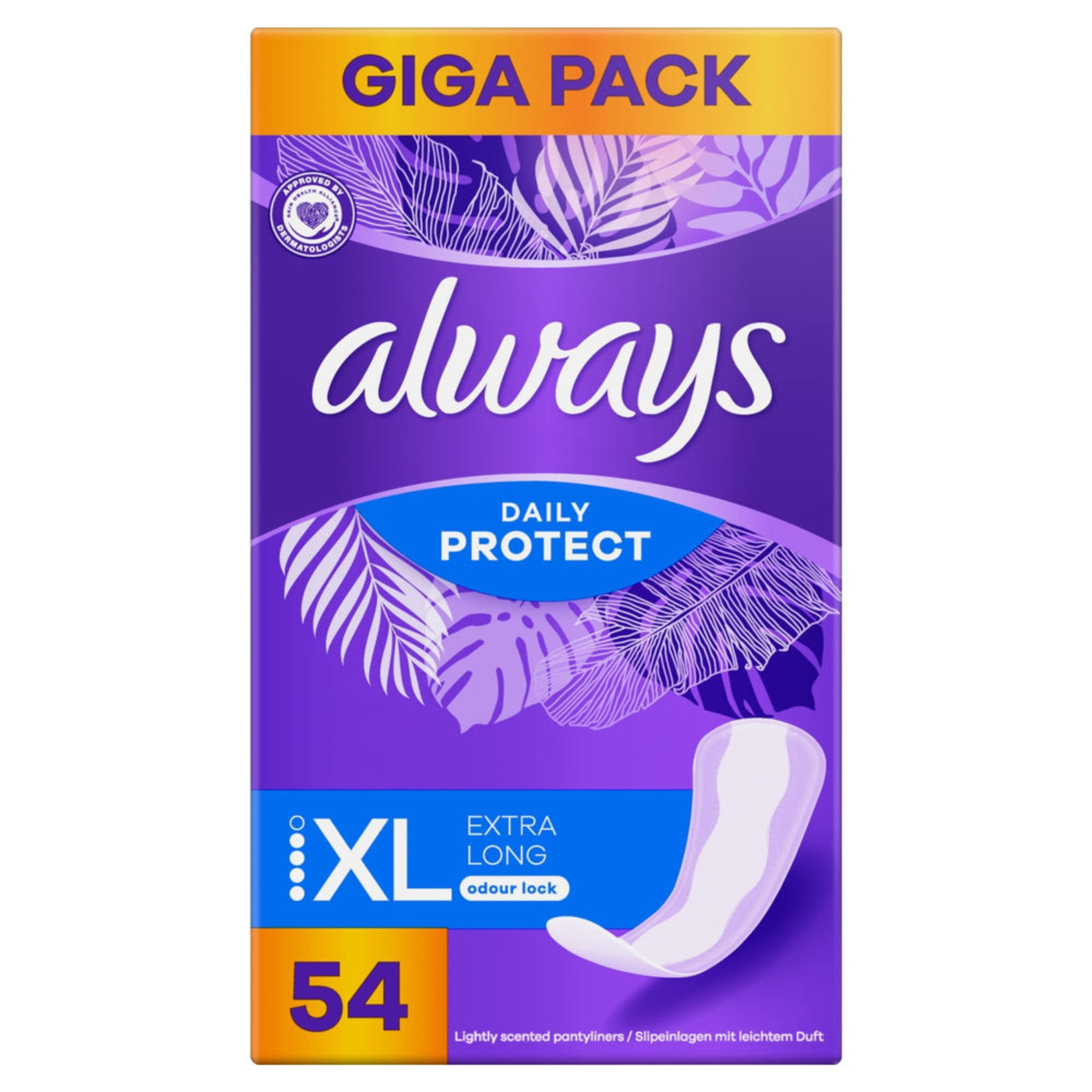 Always Daily Protect Long tisztasági betét - 54 db