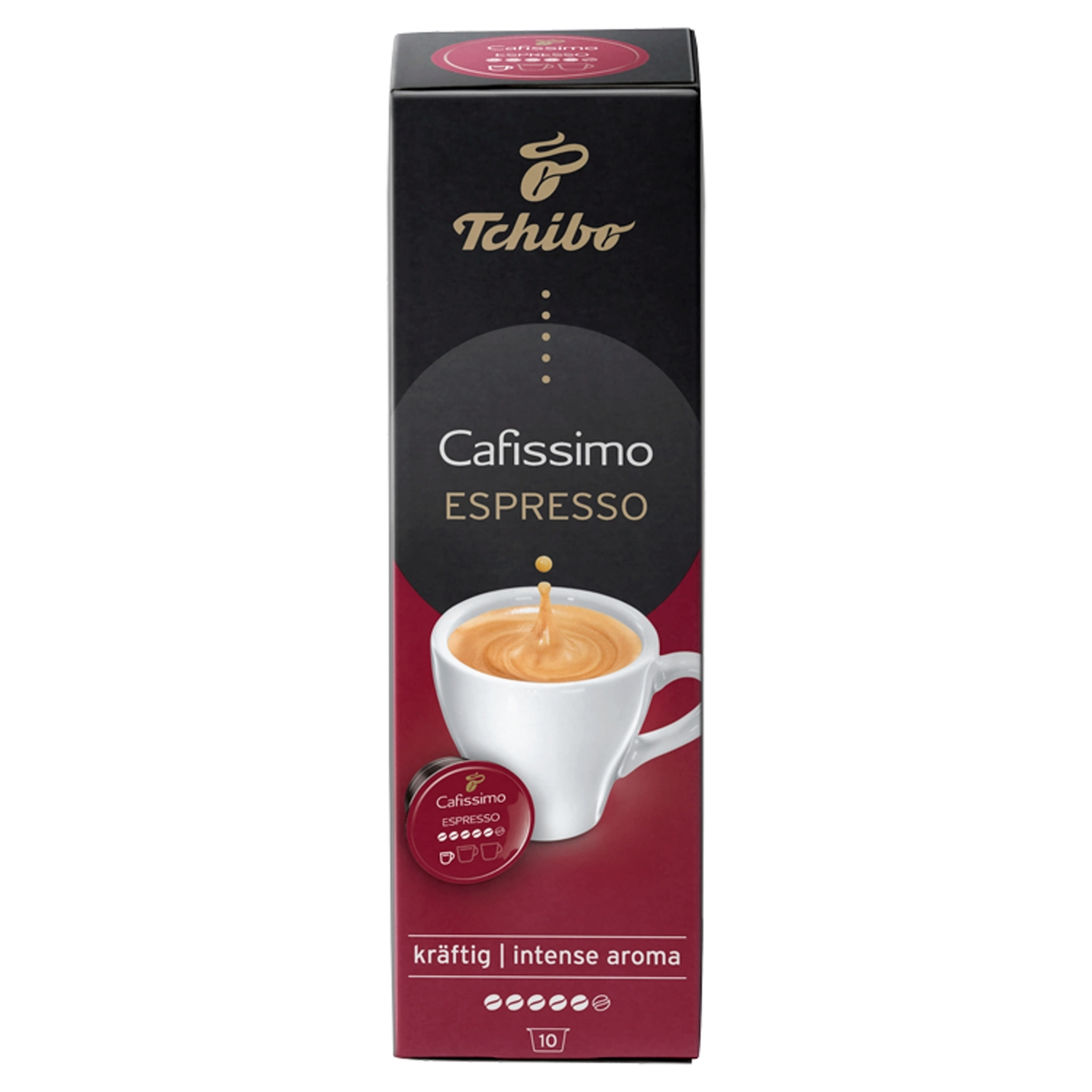 Tchibo Espresso Intense Aroma Cafissimo kávékapszula - 10 db