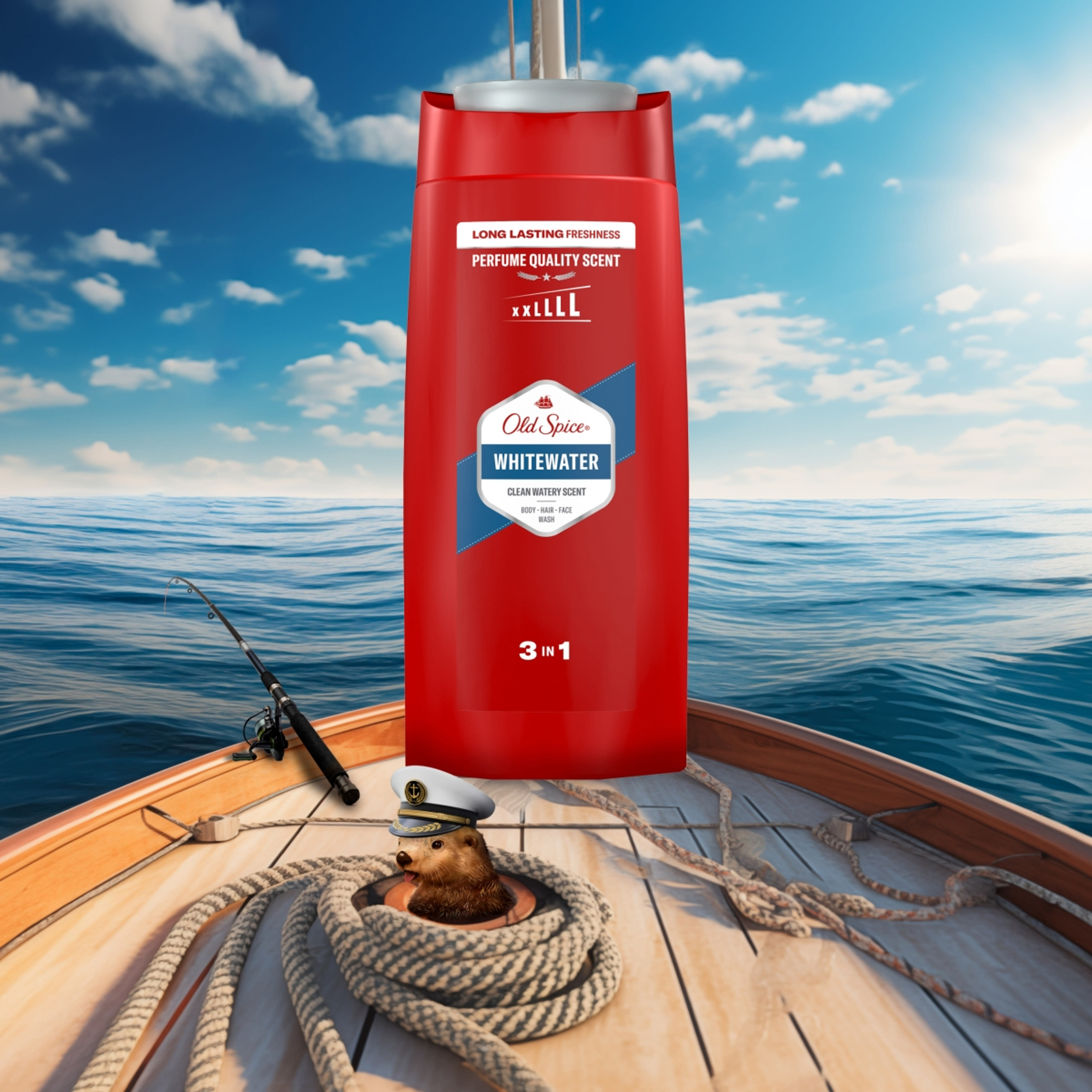 Old Spice Whitewater tusfürdő - 675 ml-2