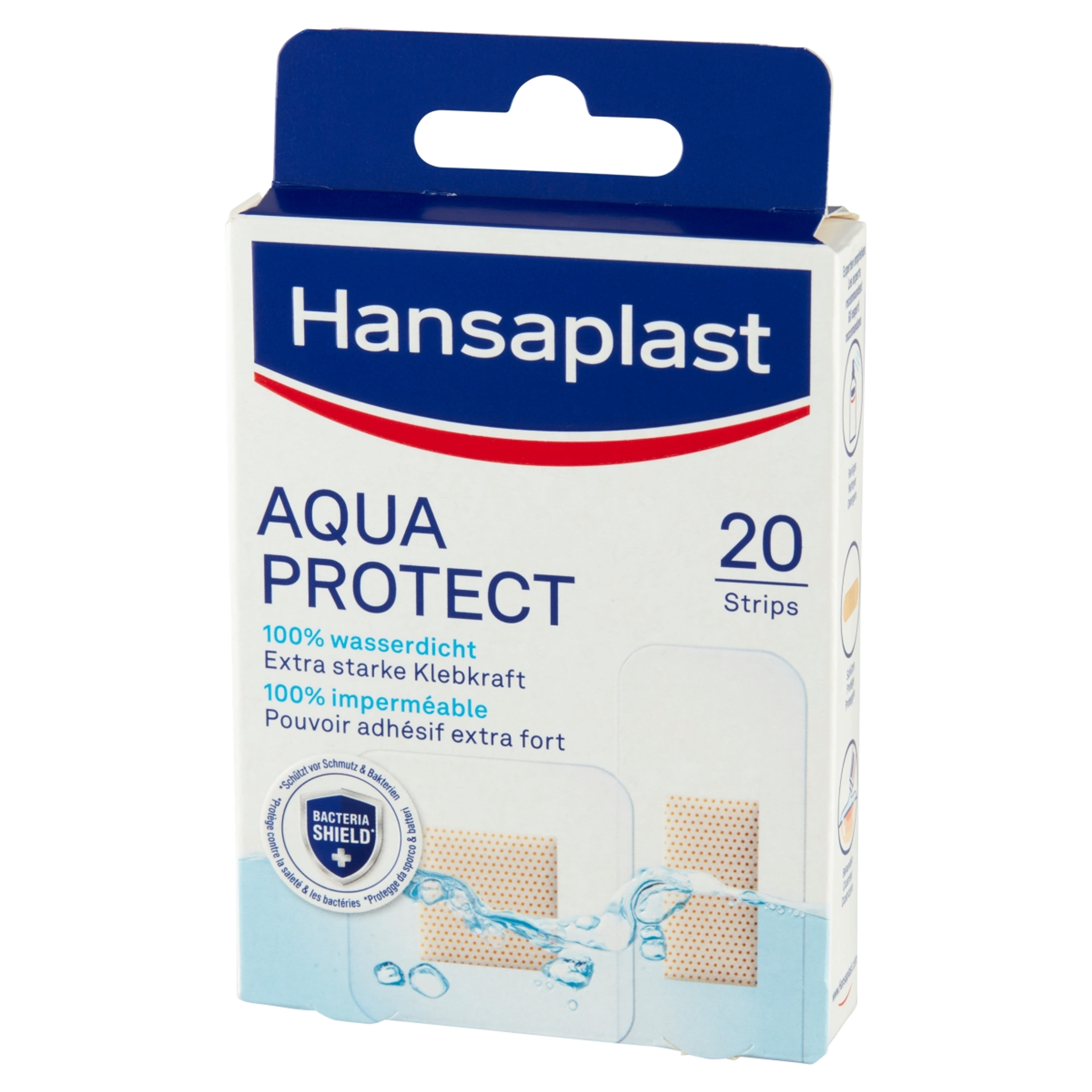 Hansaplast Aqua Protect vízálló sebtapasz - 20 db-2