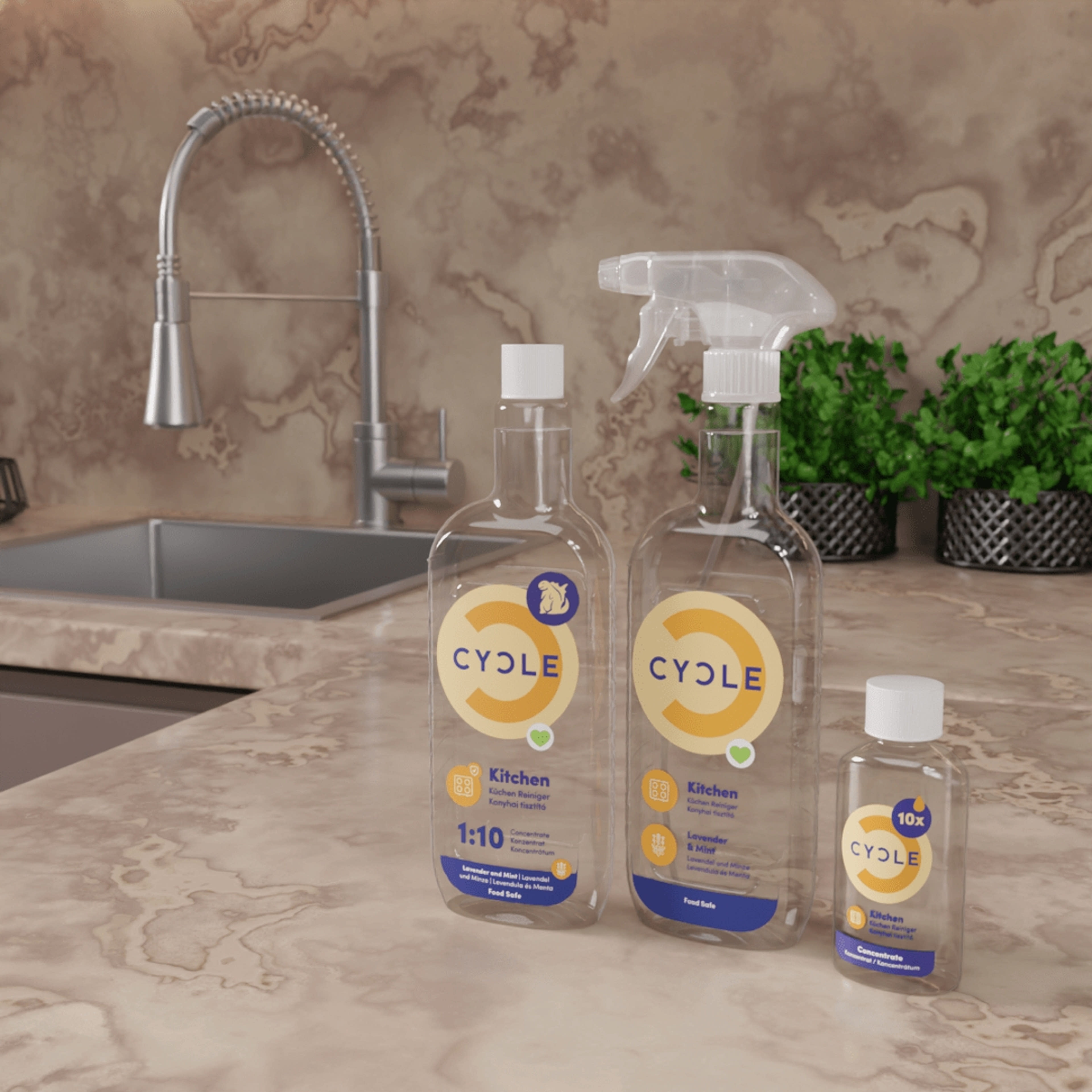 Cycle konyhai tisztítószer - 500 ml-3