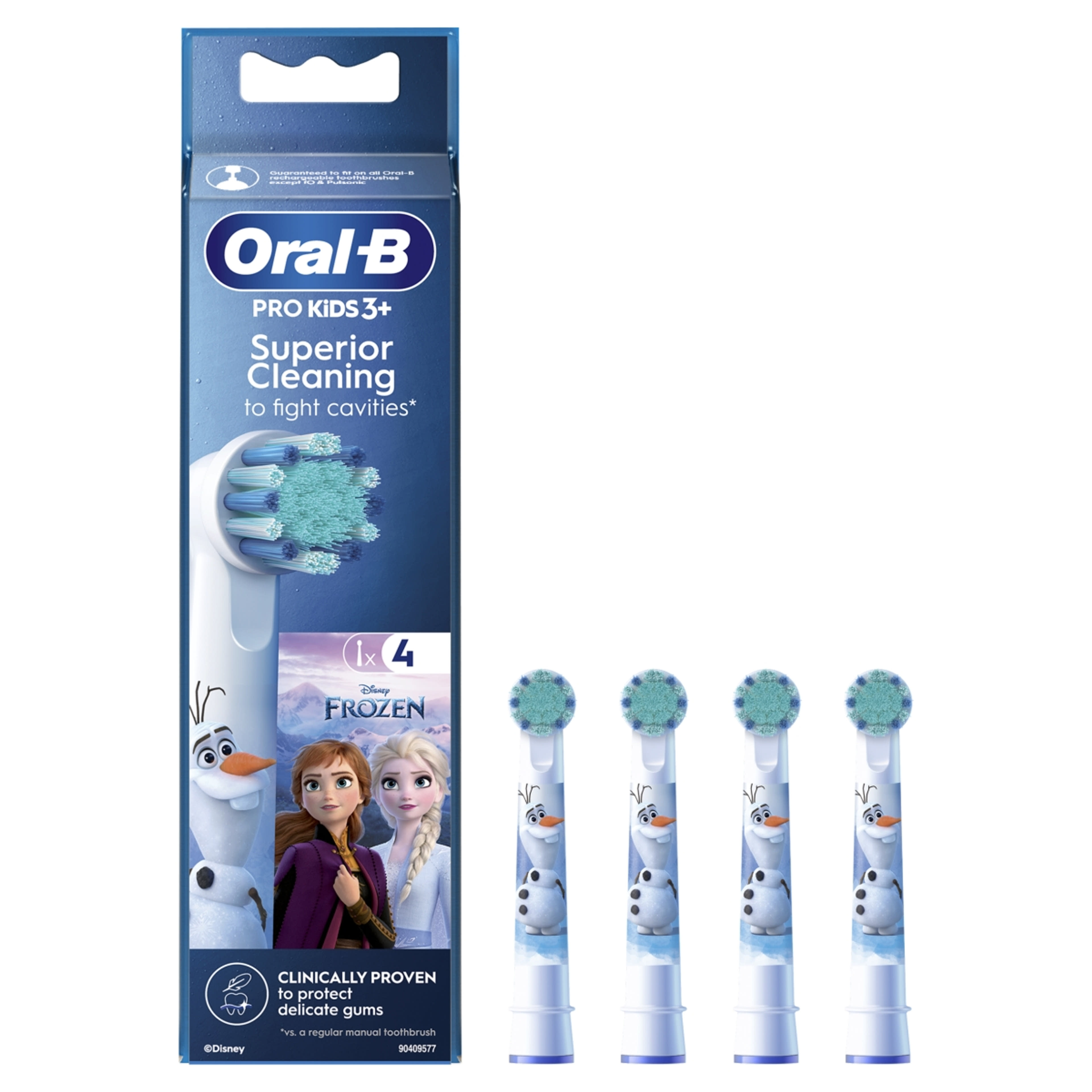 Oral-B Kids Frozen 2 elektromos fogkefe pótfej - 4 db-2