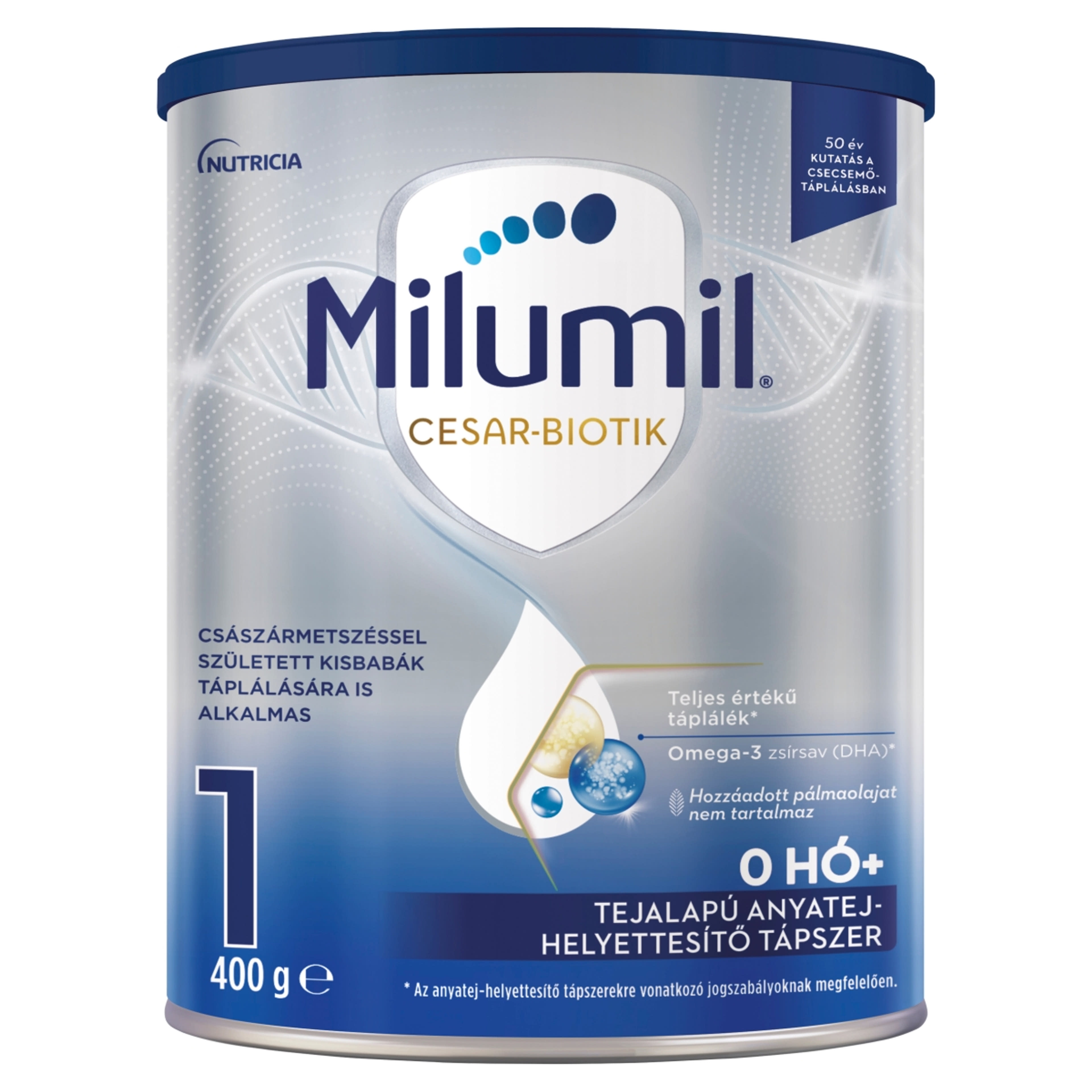 Milumil Cesar-Biotik 1 anyatej helyettesítő tápszer újszülött kortól - 400 g-1
