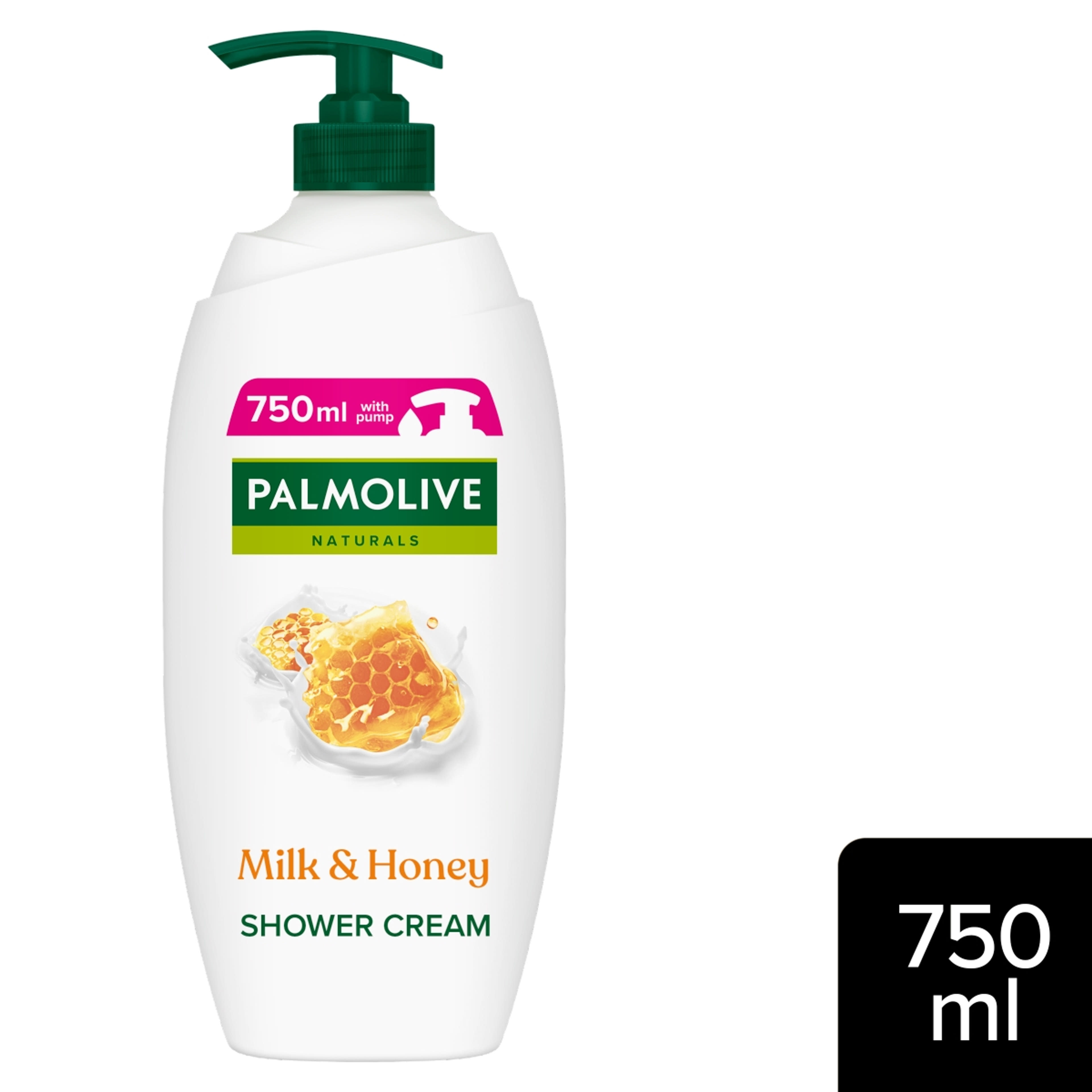 Palmolive Naturals Milk & Honey pumpás tusfürdő - 750 ml-10