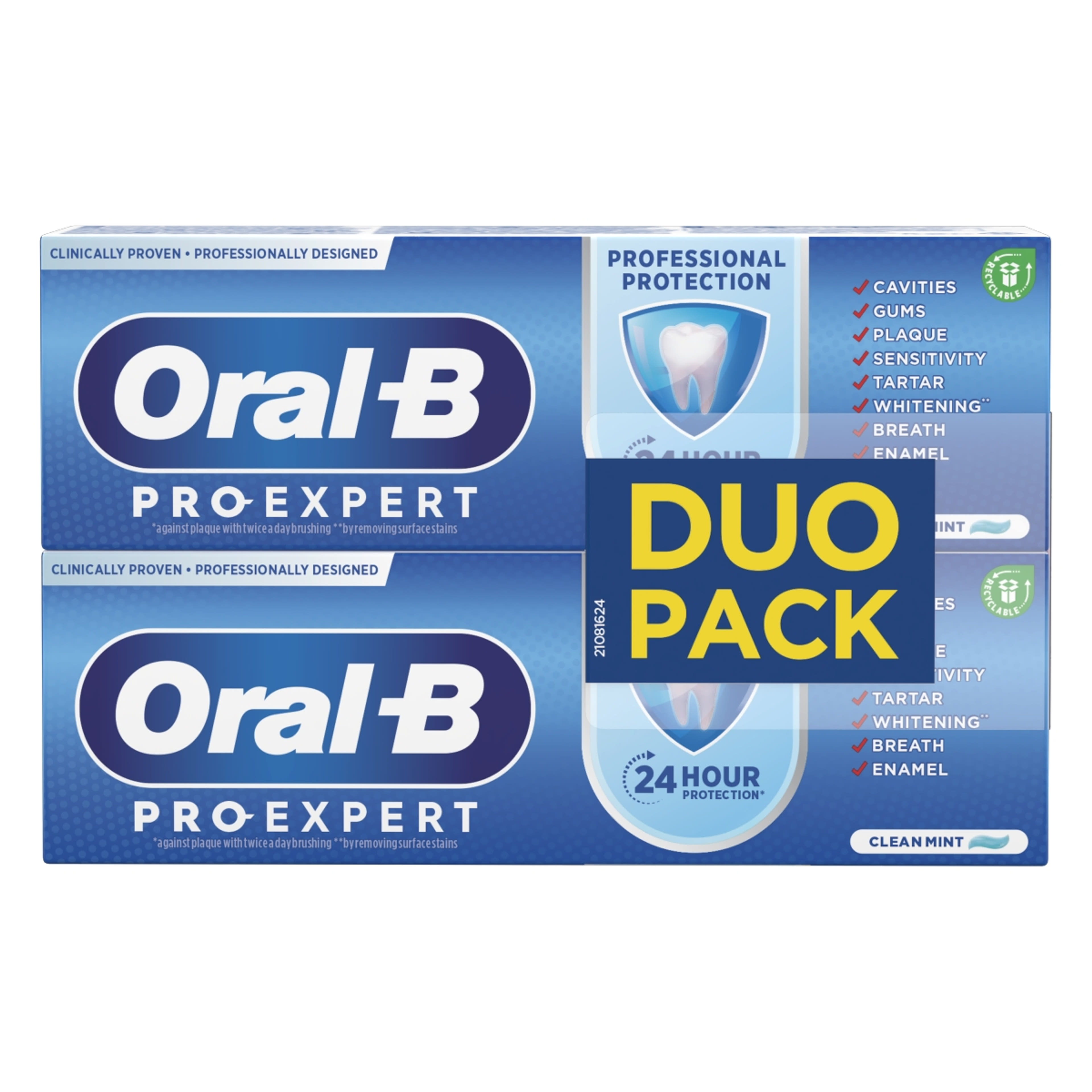 Oral-B Pro-Expert Professional Protectionfogkrém 2x75 ml - 150 ml-1