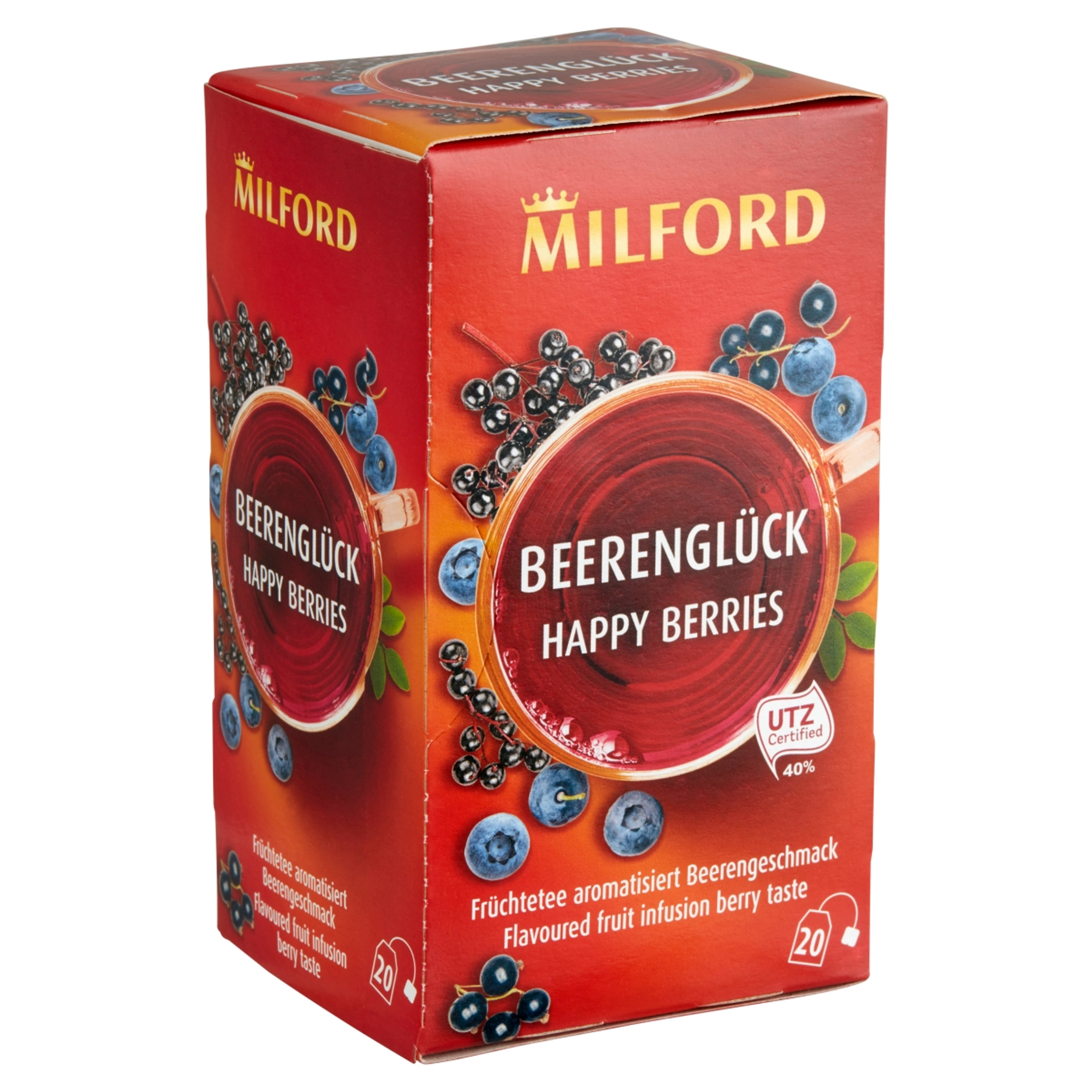 Milford Bogyósgyümölcs ízű gyümölcstea - 40 g-2