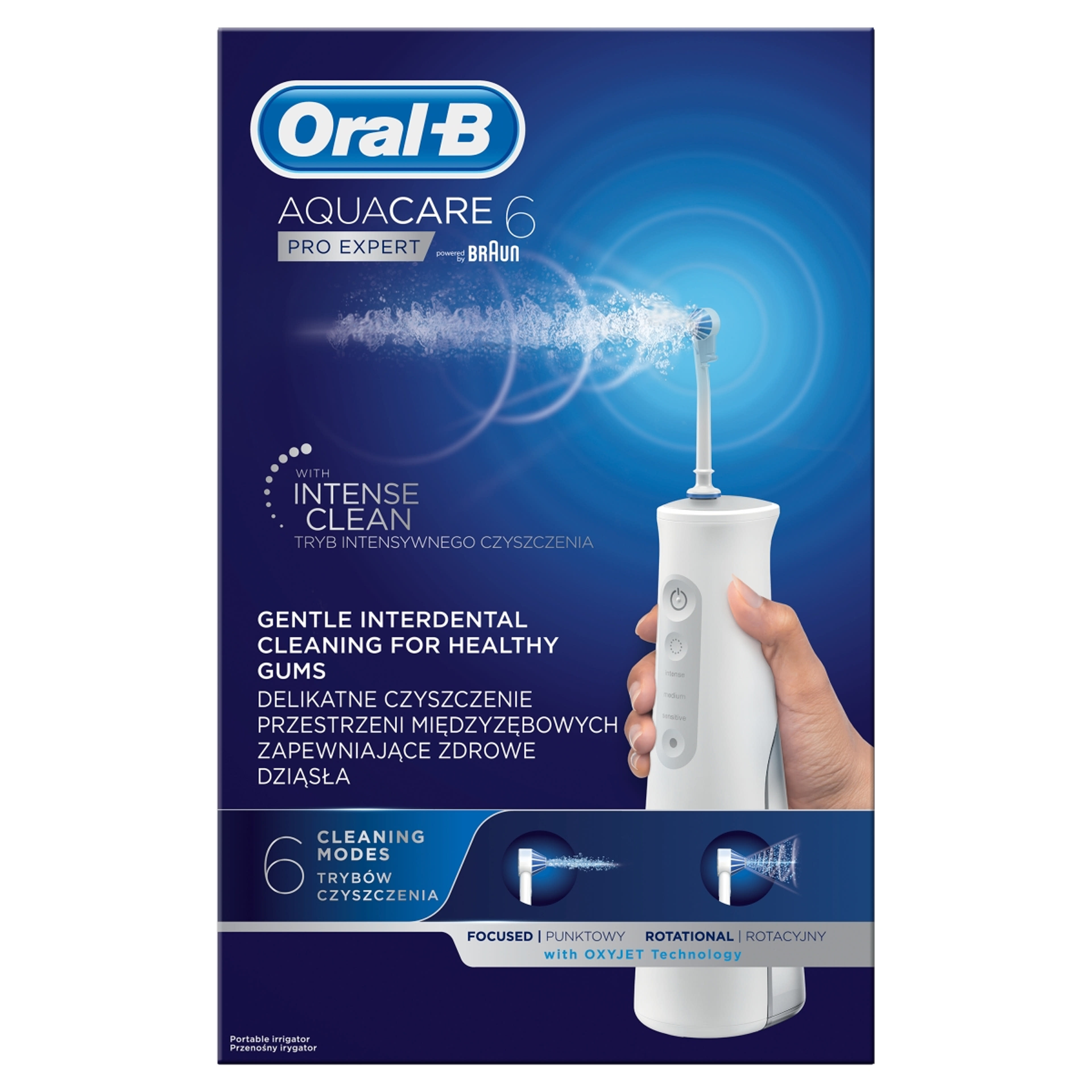 Oral-B aquacare 6 pro expert elektromos szájzuhany - 1 db