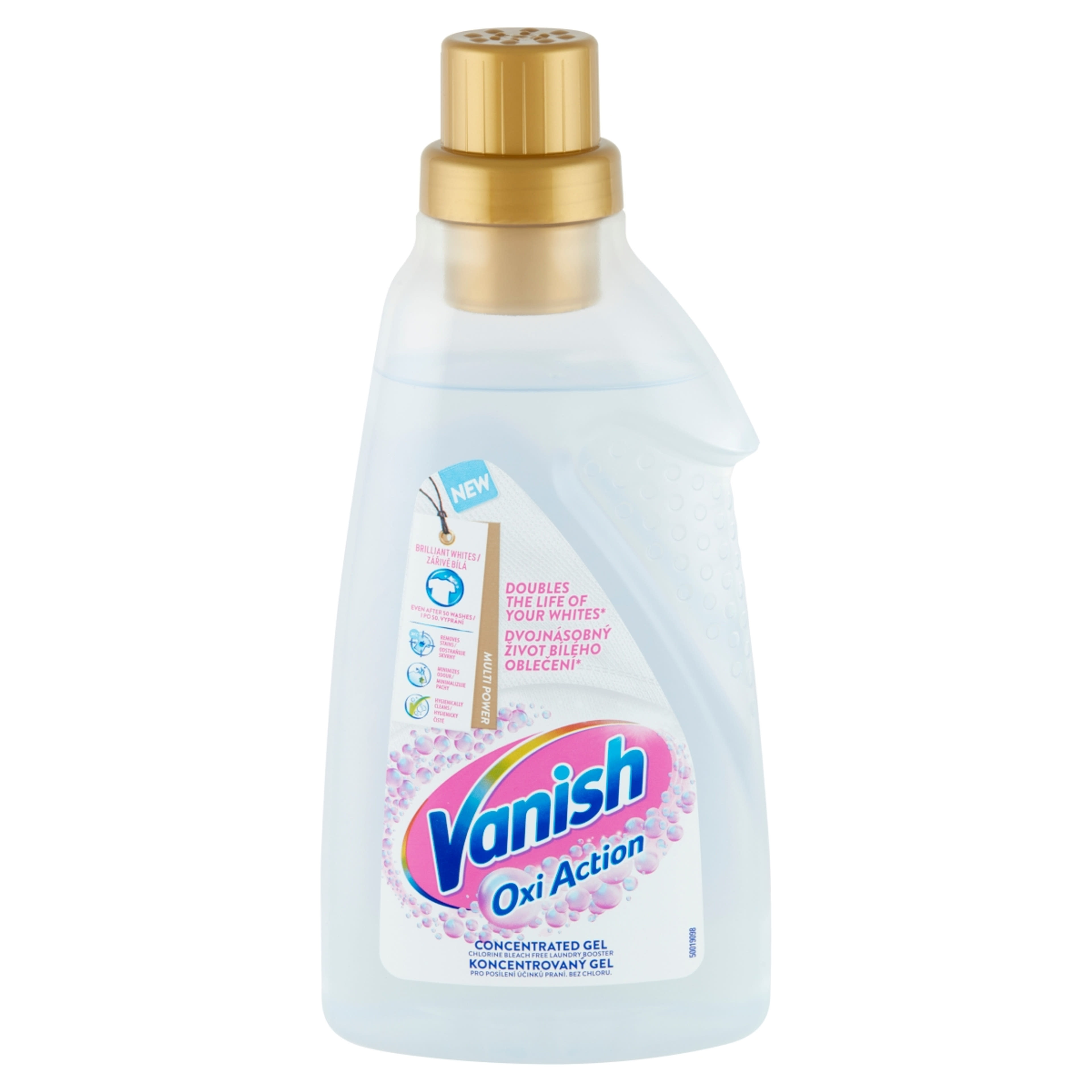 Vanish Oxi Action folteltávolító és fehérítő koncentrátum gél - 750 ml-2