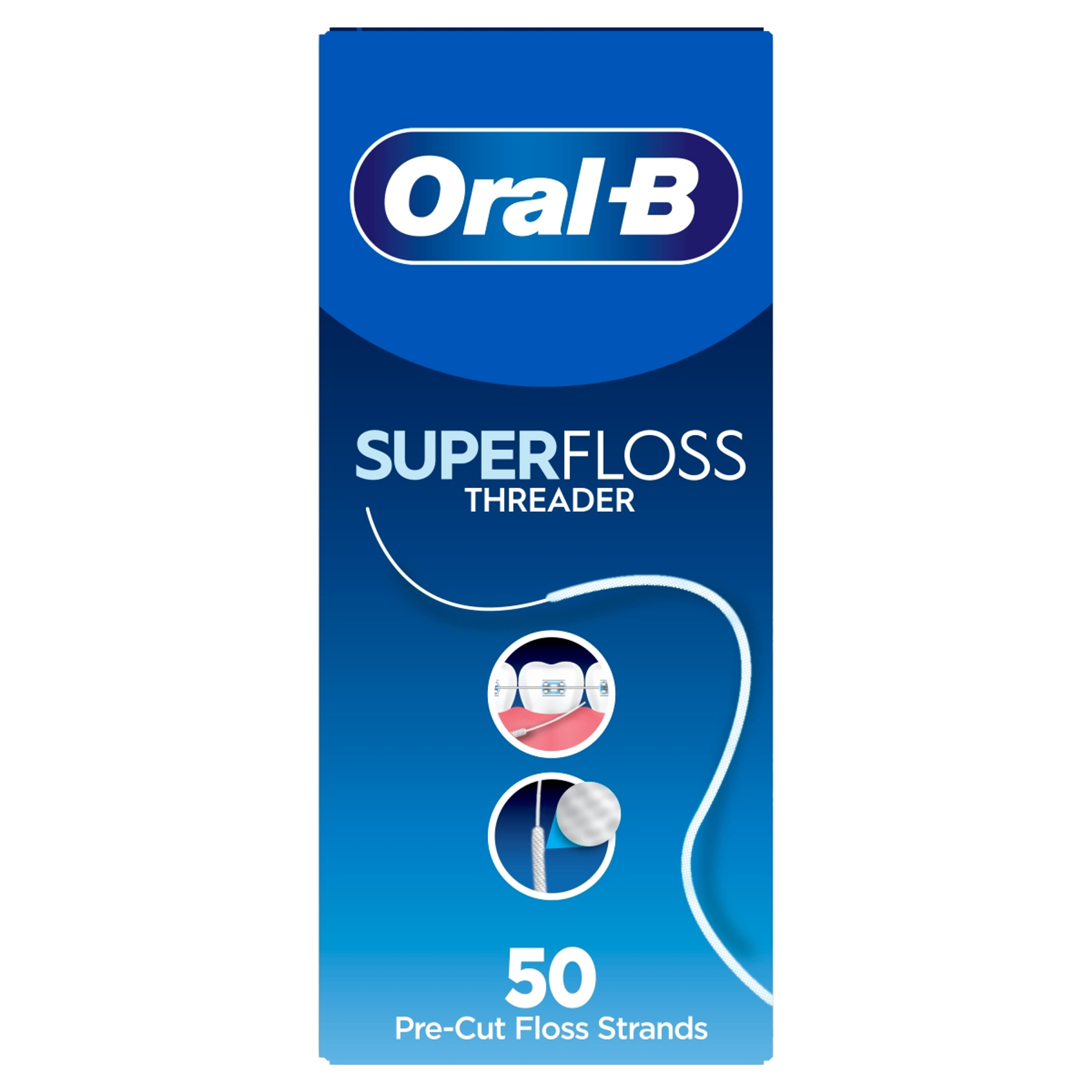 Oral-B fogselyem superfloss - 50 db-4