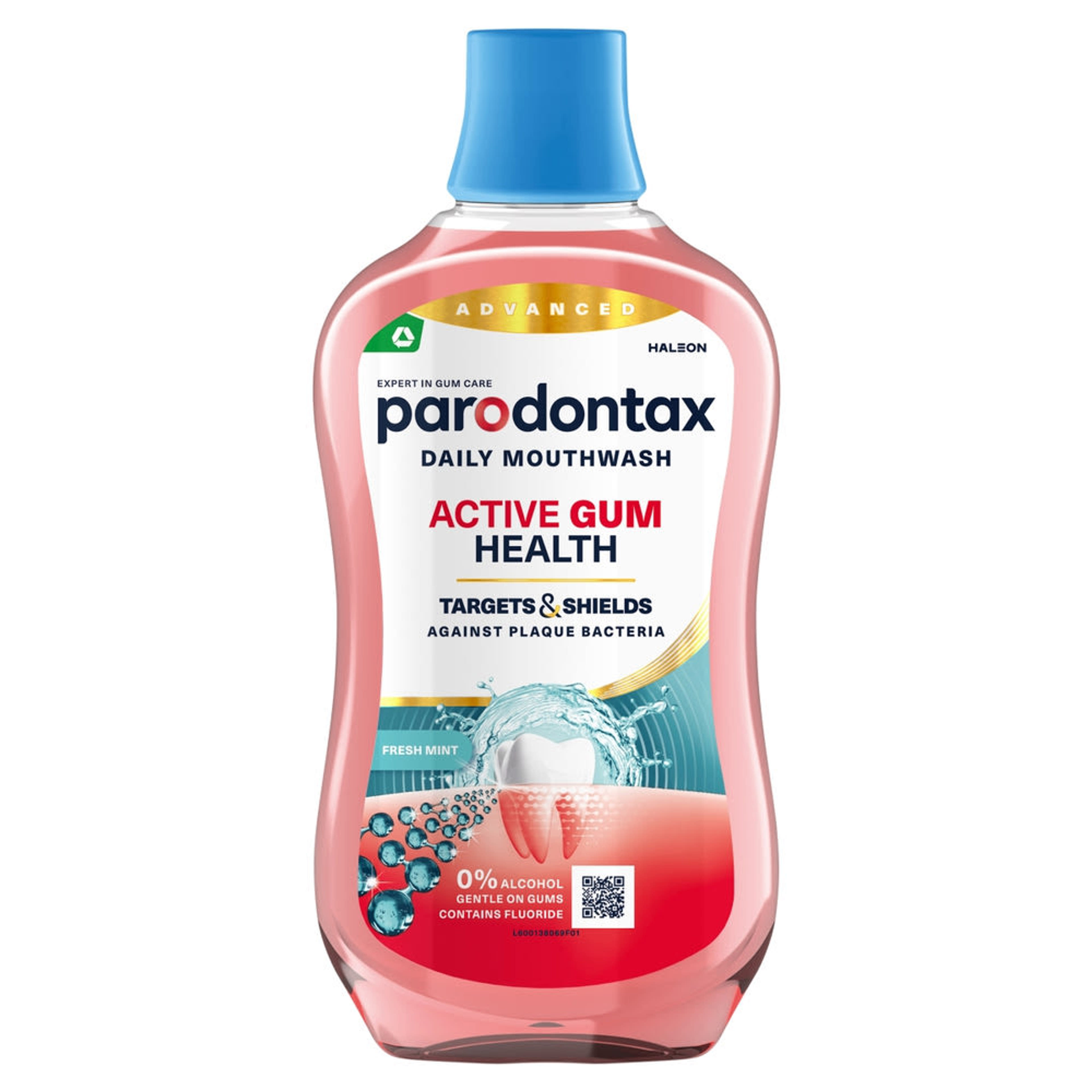 Parodontax Fresh Mint alkoholmentes szájvíz - 500 ml