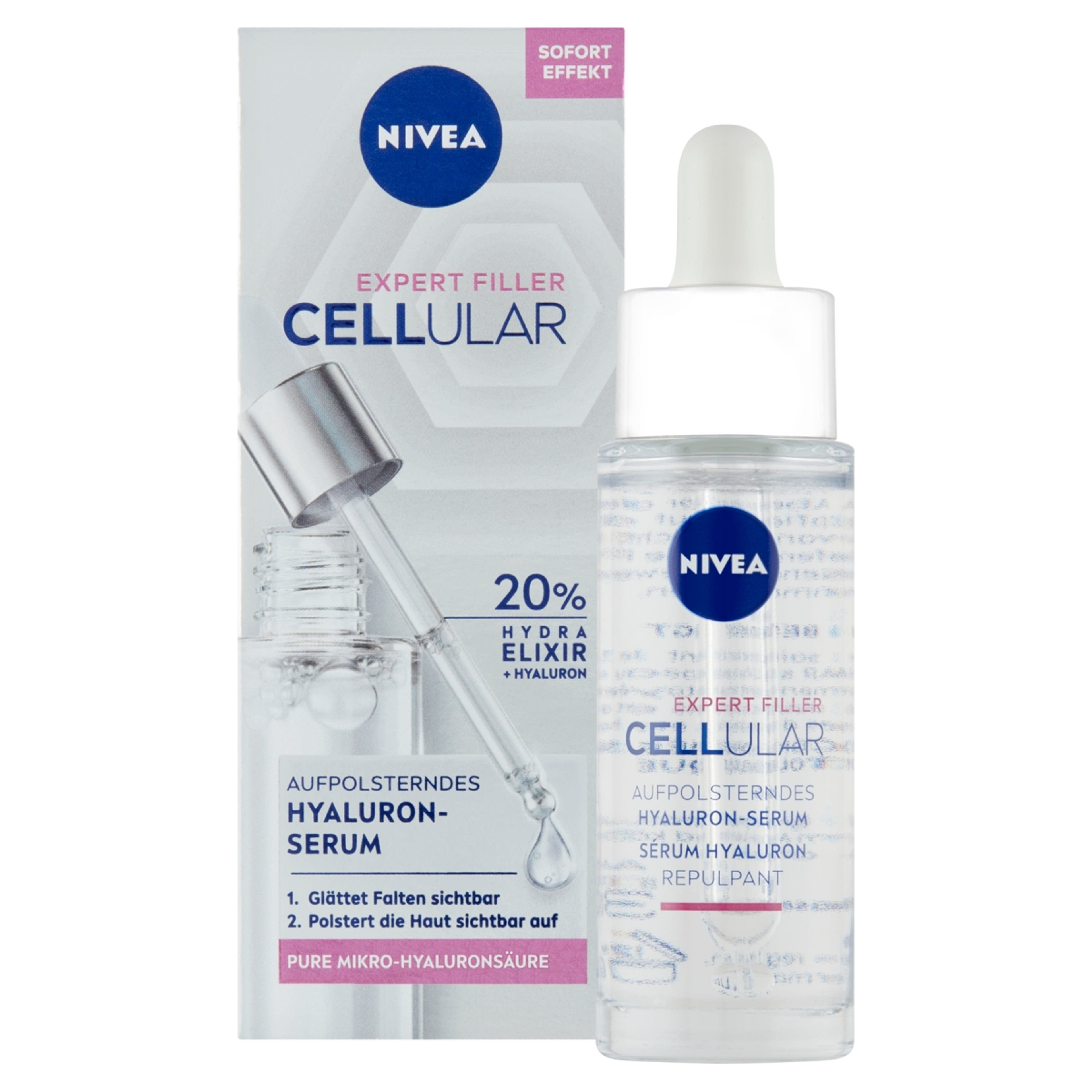 Nivea Cellular Expert Filler hialuron szérum - 30 ml-2