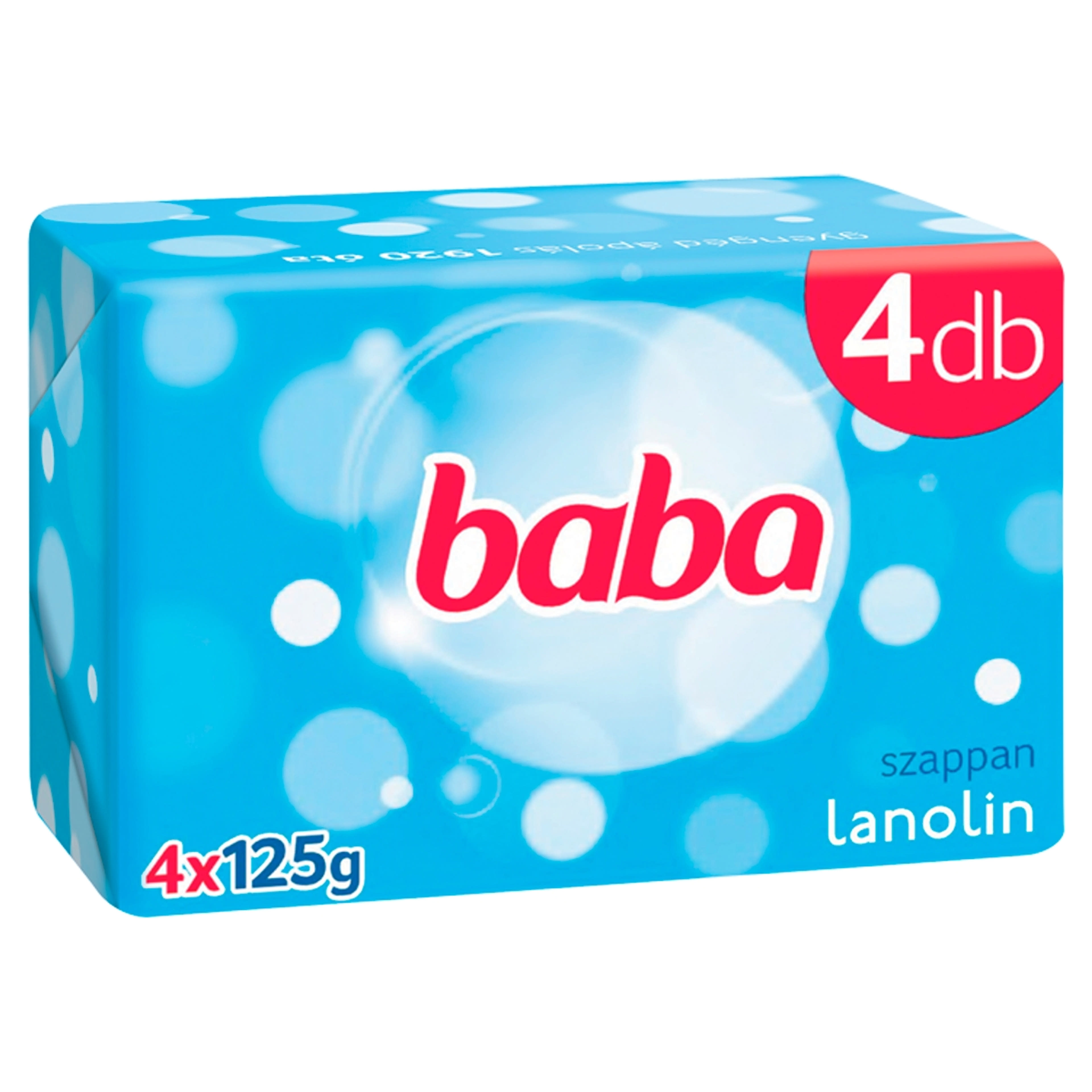 Baba lanolinos szappan 4-es csomag - 4 x 125 gr-1