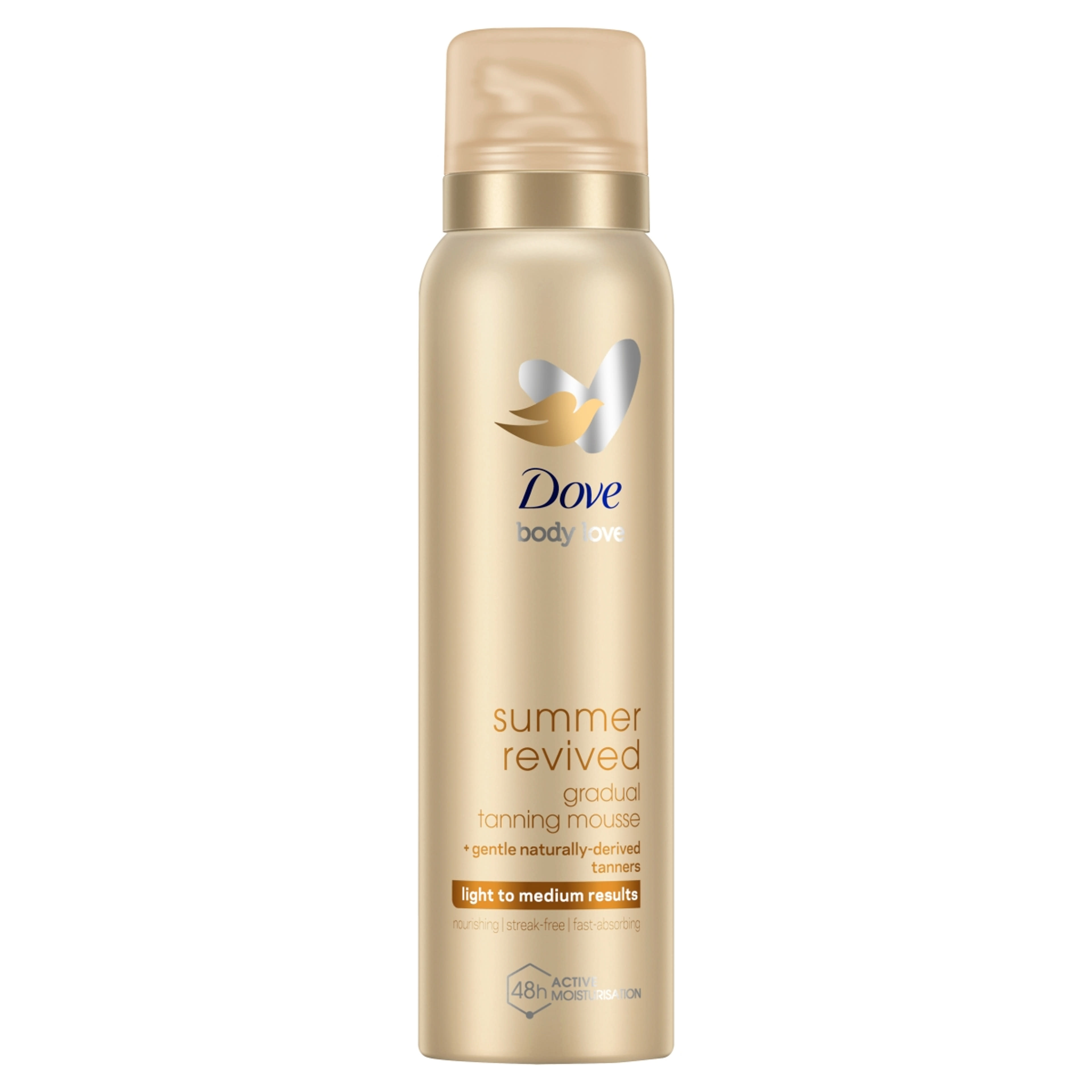 Dove Body Love Summer Revived önbarnító hab a világos-közepes árnyalatú bőrért - 150 ml-1