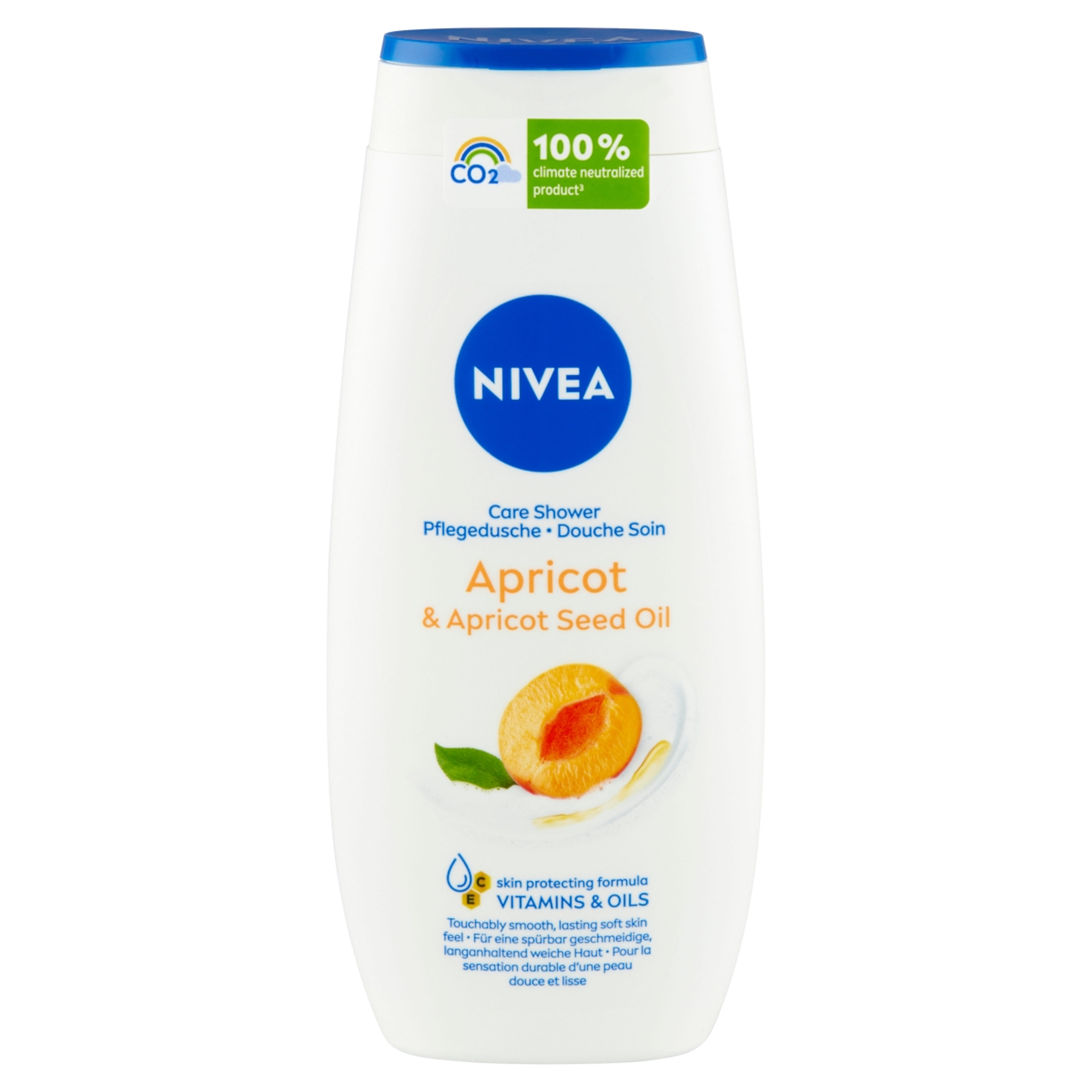 Nivea tusfürdő Care & Apricot - 250 ml-2