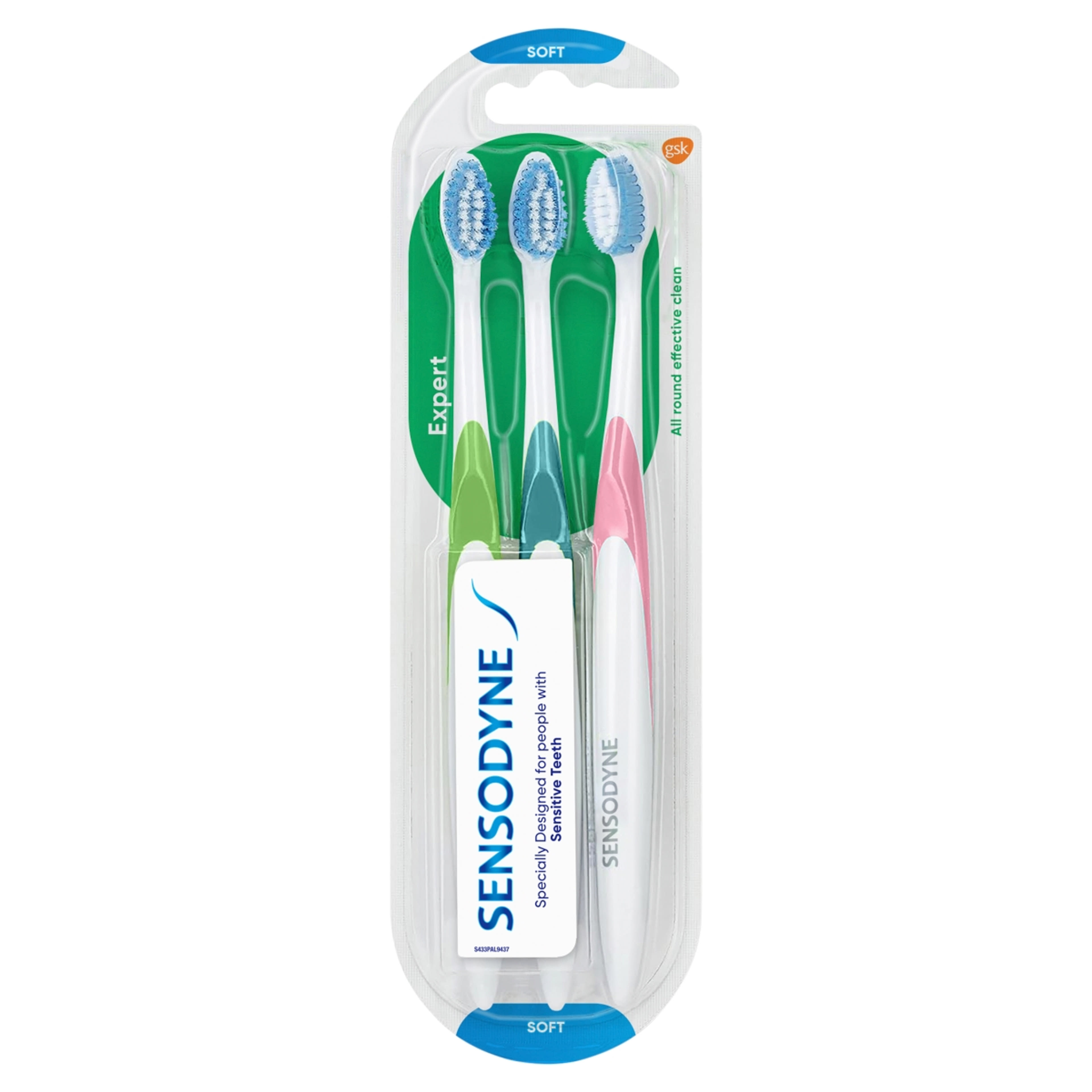 Sensodyne Expert Soft fogkefe - 3 db-1