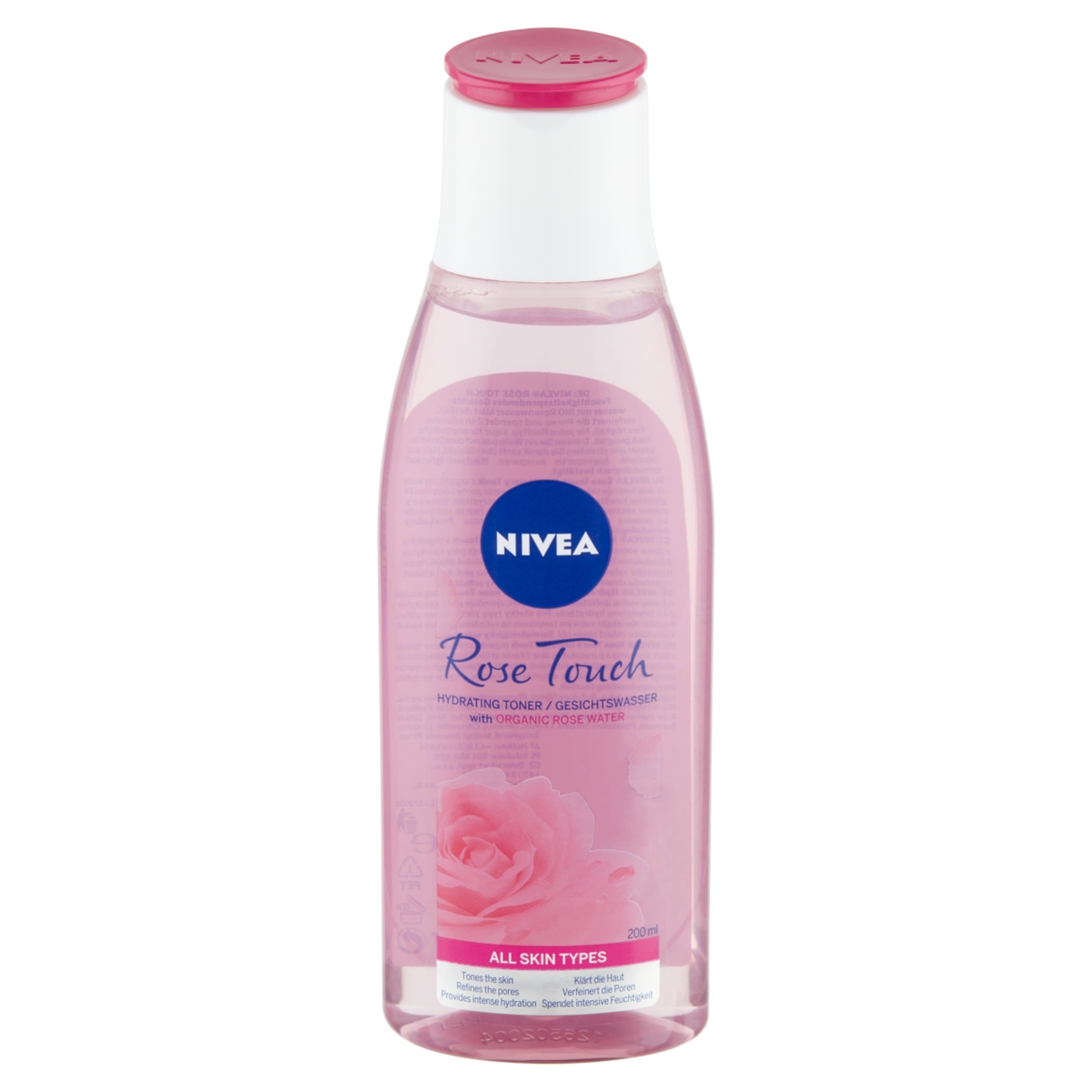 Nivea Rose Touch arctisztító tonik  -200 ml-2