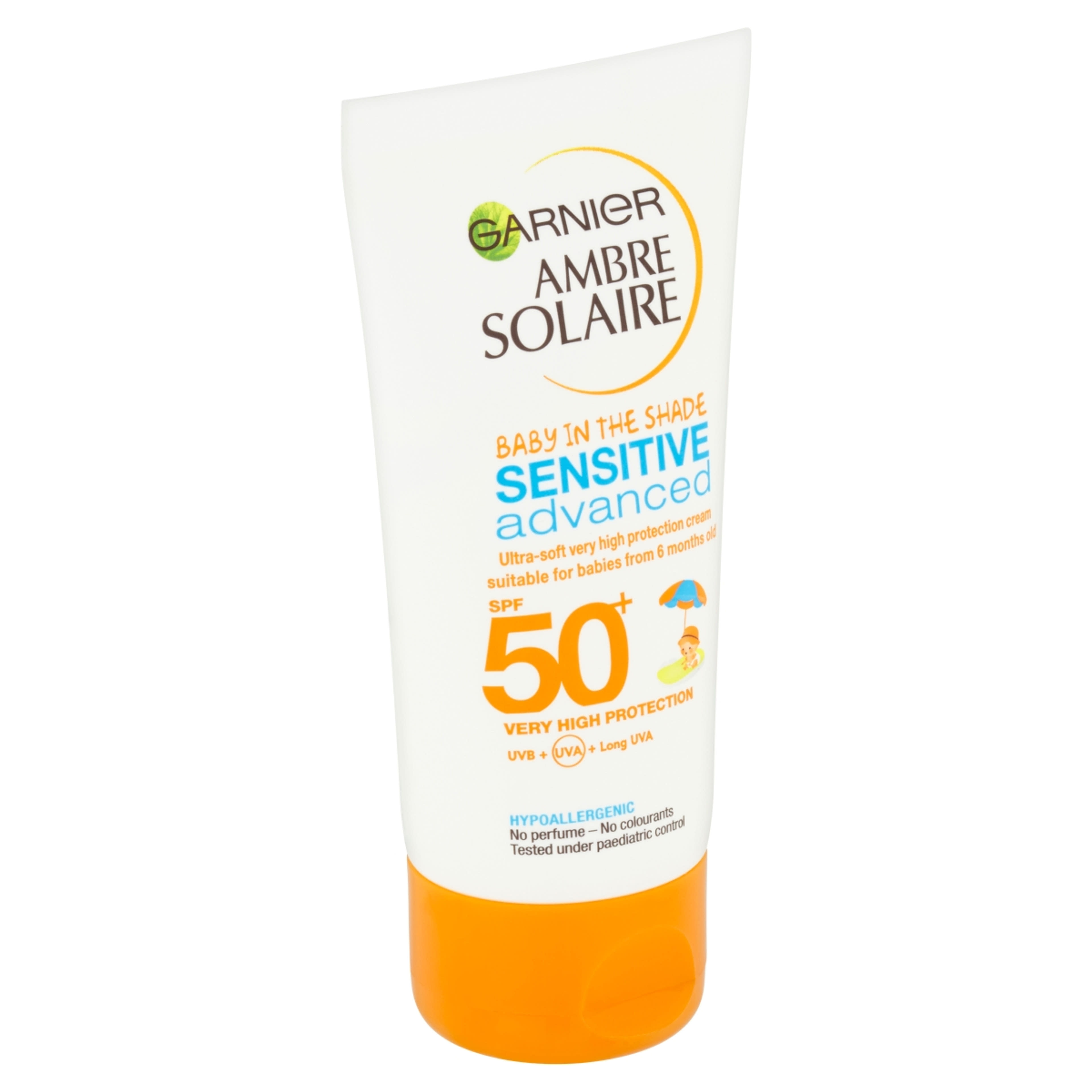 Garnier Ambre Solaire Sensitive Advanced Baby naptej SPF 50+ 50 ml - 1 db-3