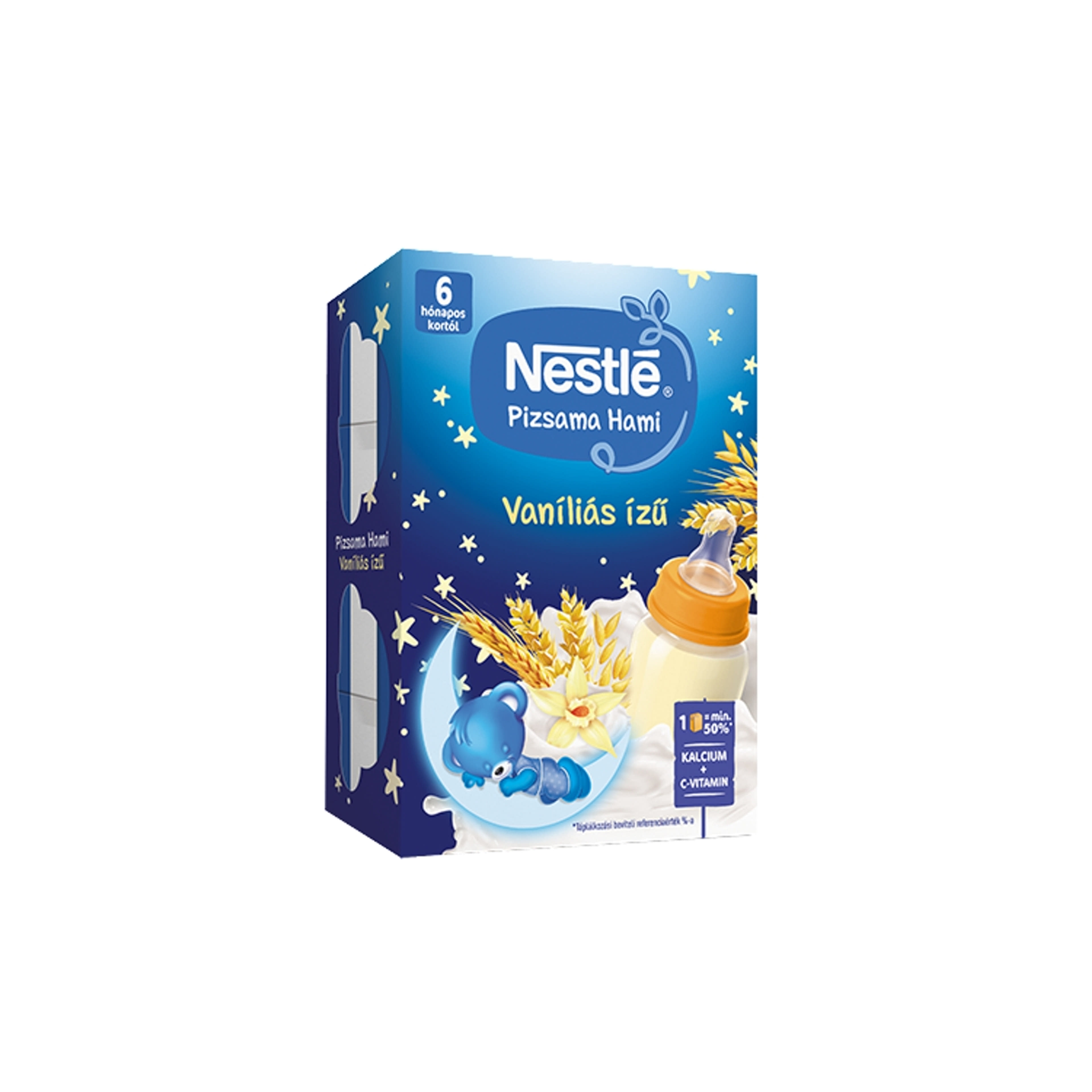 Nestlé Pizsama Hami UHT folyékony gabonás bébiétel 6 hónapos kortól vaníliás ízű 2 x 200 ml - 400 ml-2