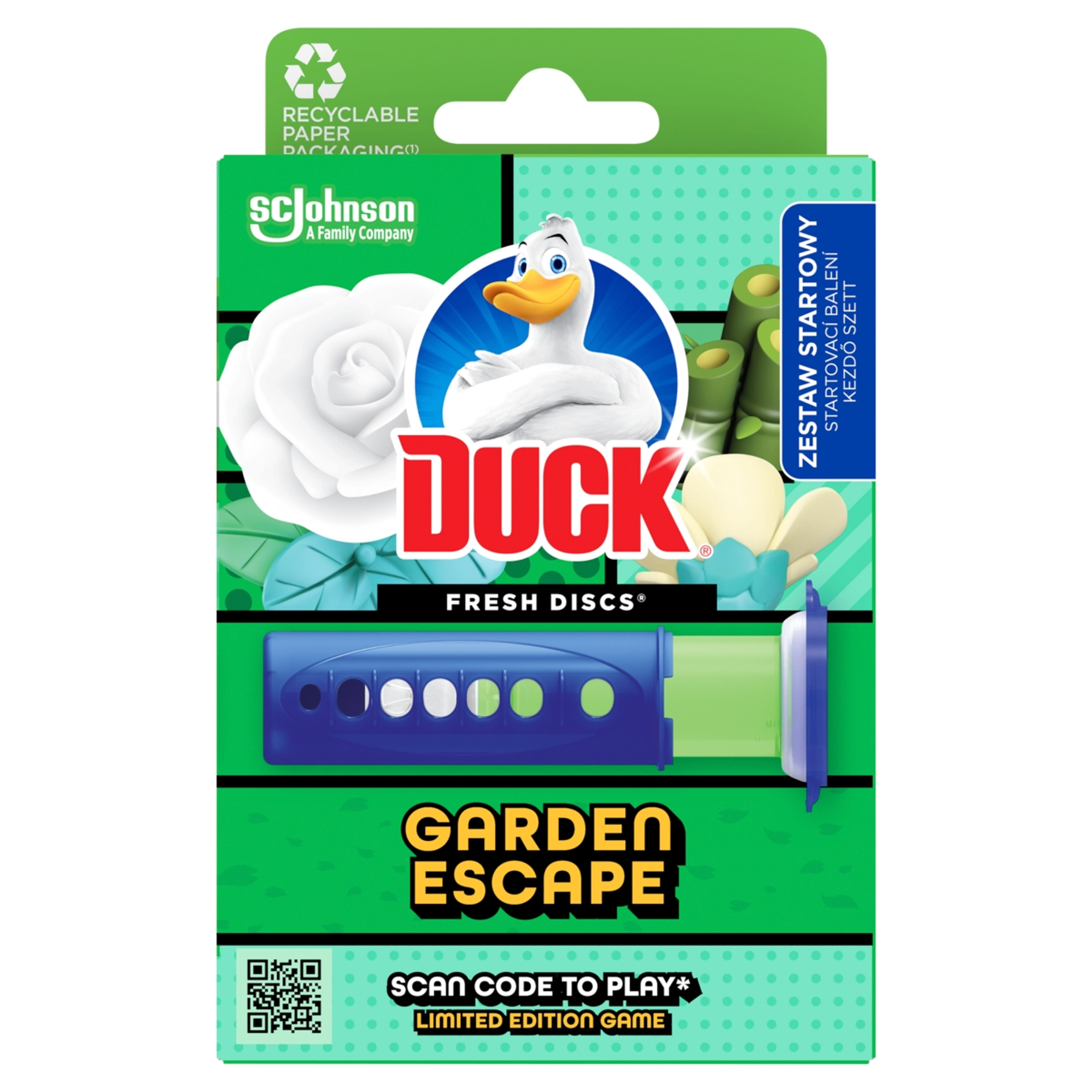 Duck Fresh Garden Escape WC-öblítő korong - 36 ml-1