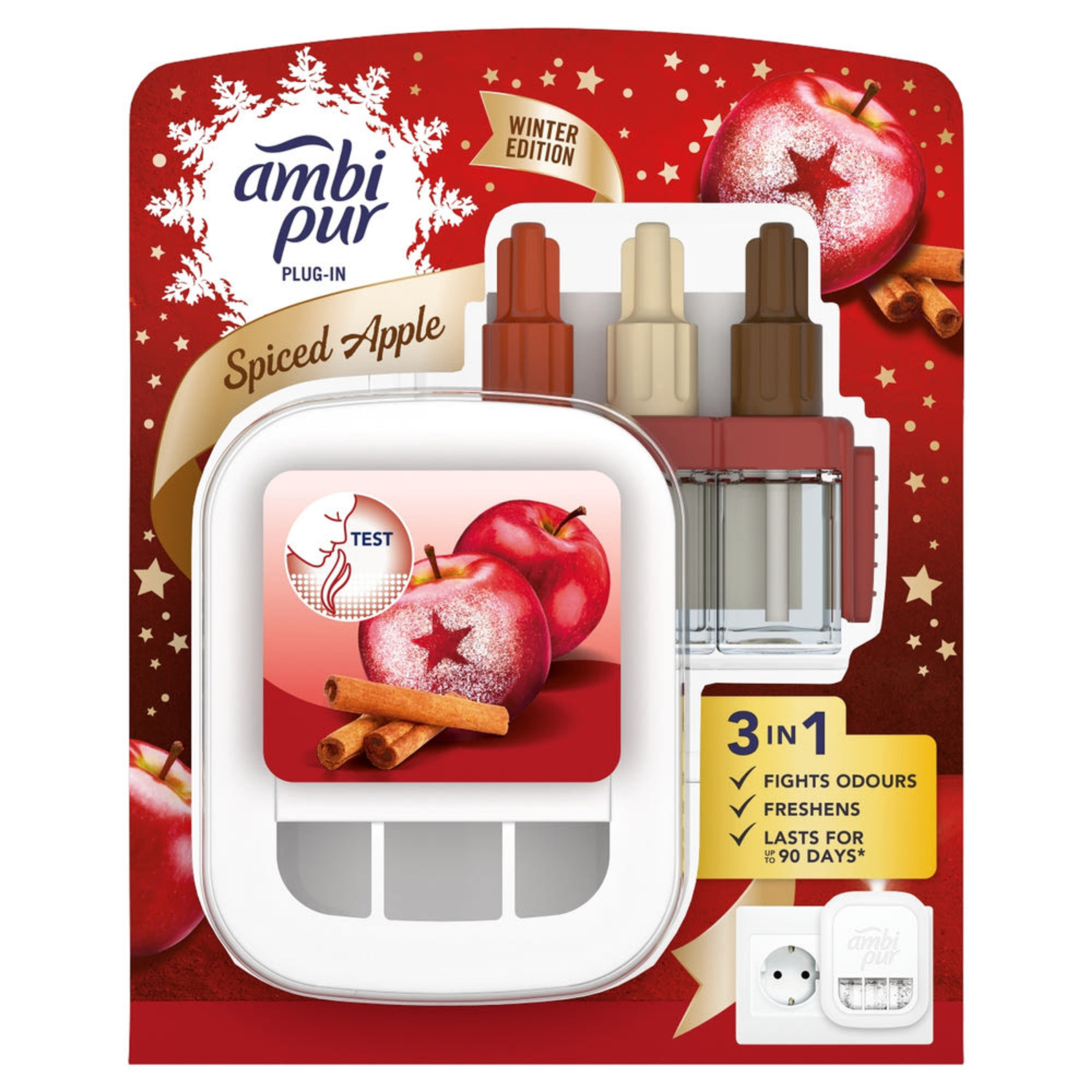 Ambi Pur 3Volution Spiced Apple elektromos légfrissítő készülék - 20 ml