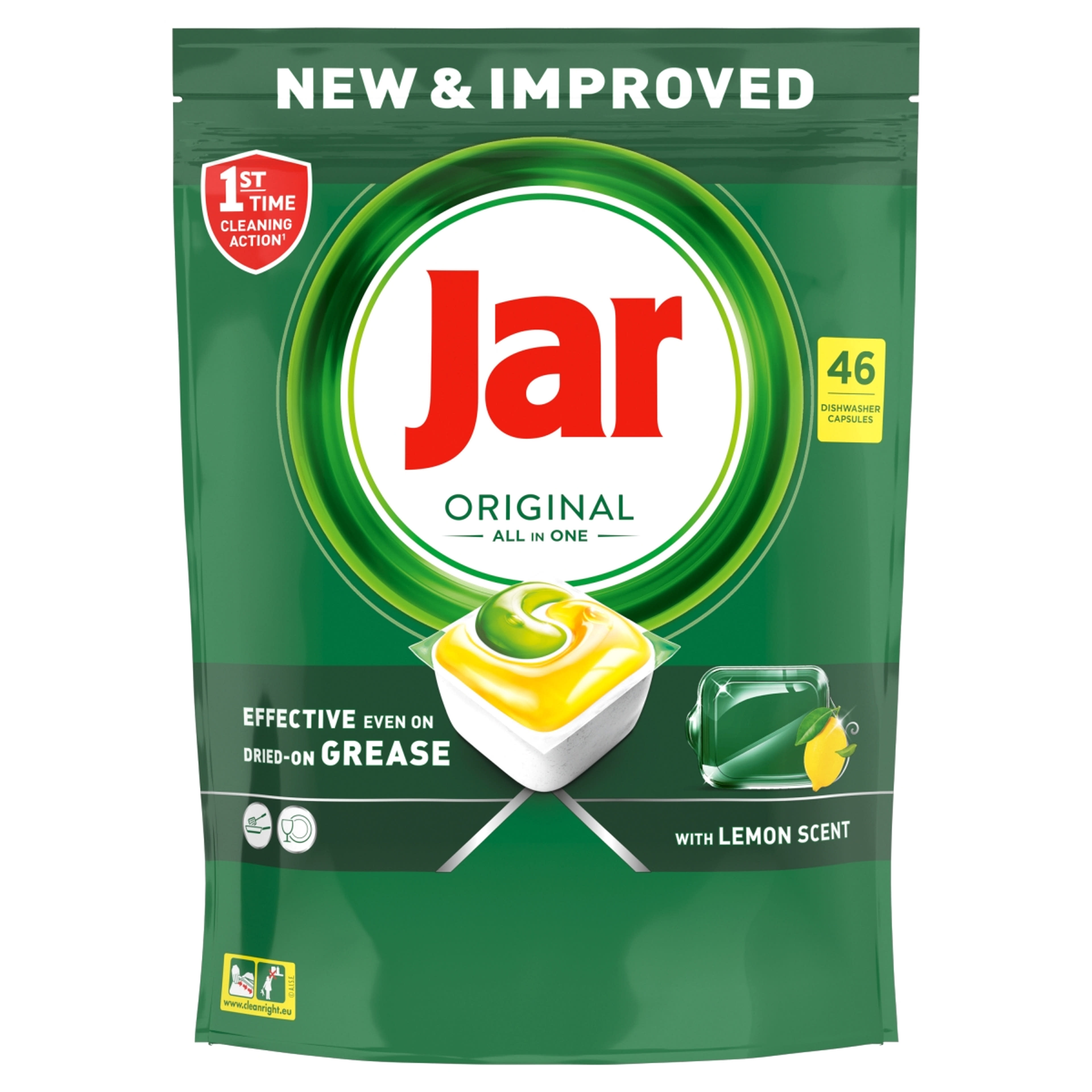 Jar Original Lemon All In One Mosogatókapszula - 184 db