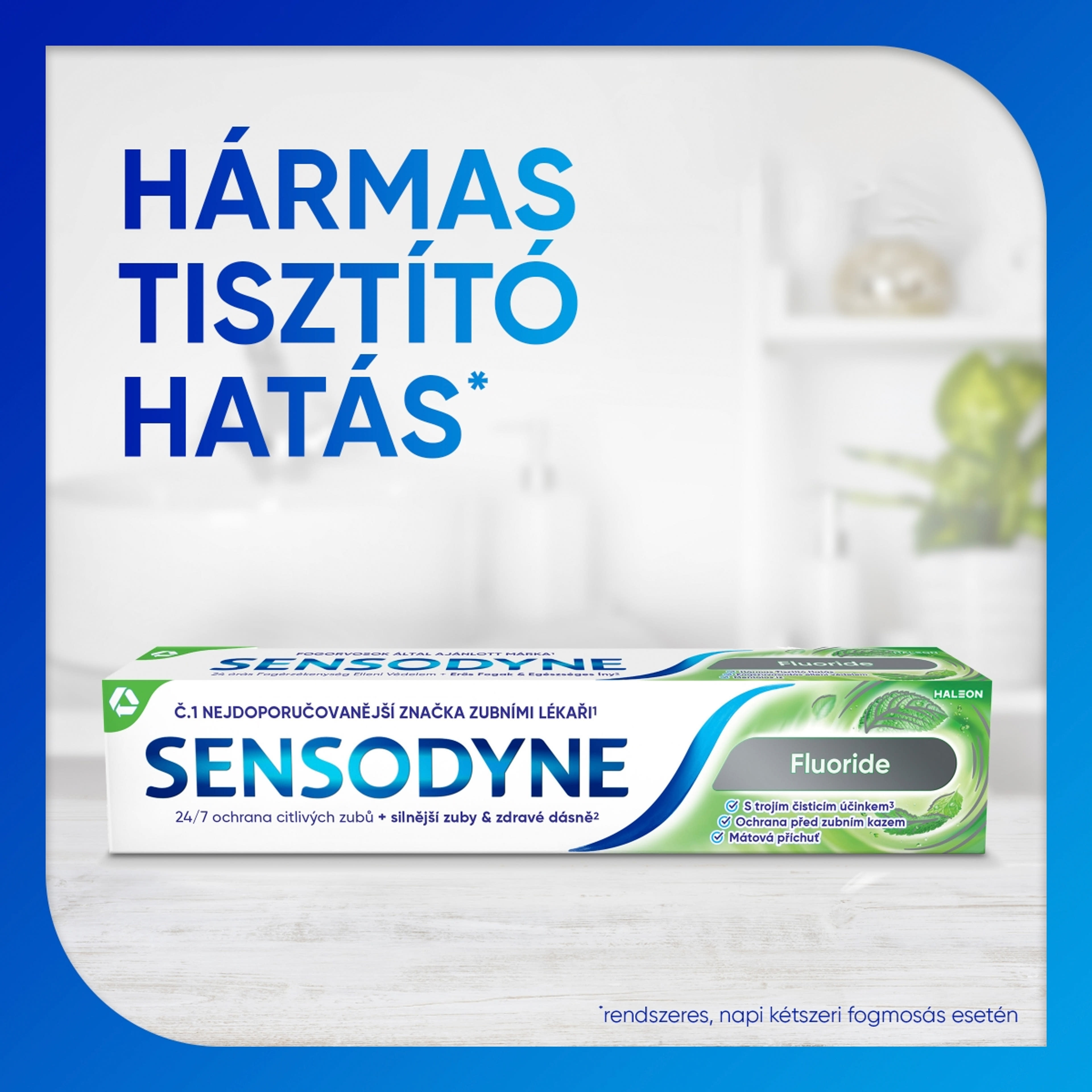 Sensodyne Fluoride fogkrém 2 x 75 ml - 150 ml-7
