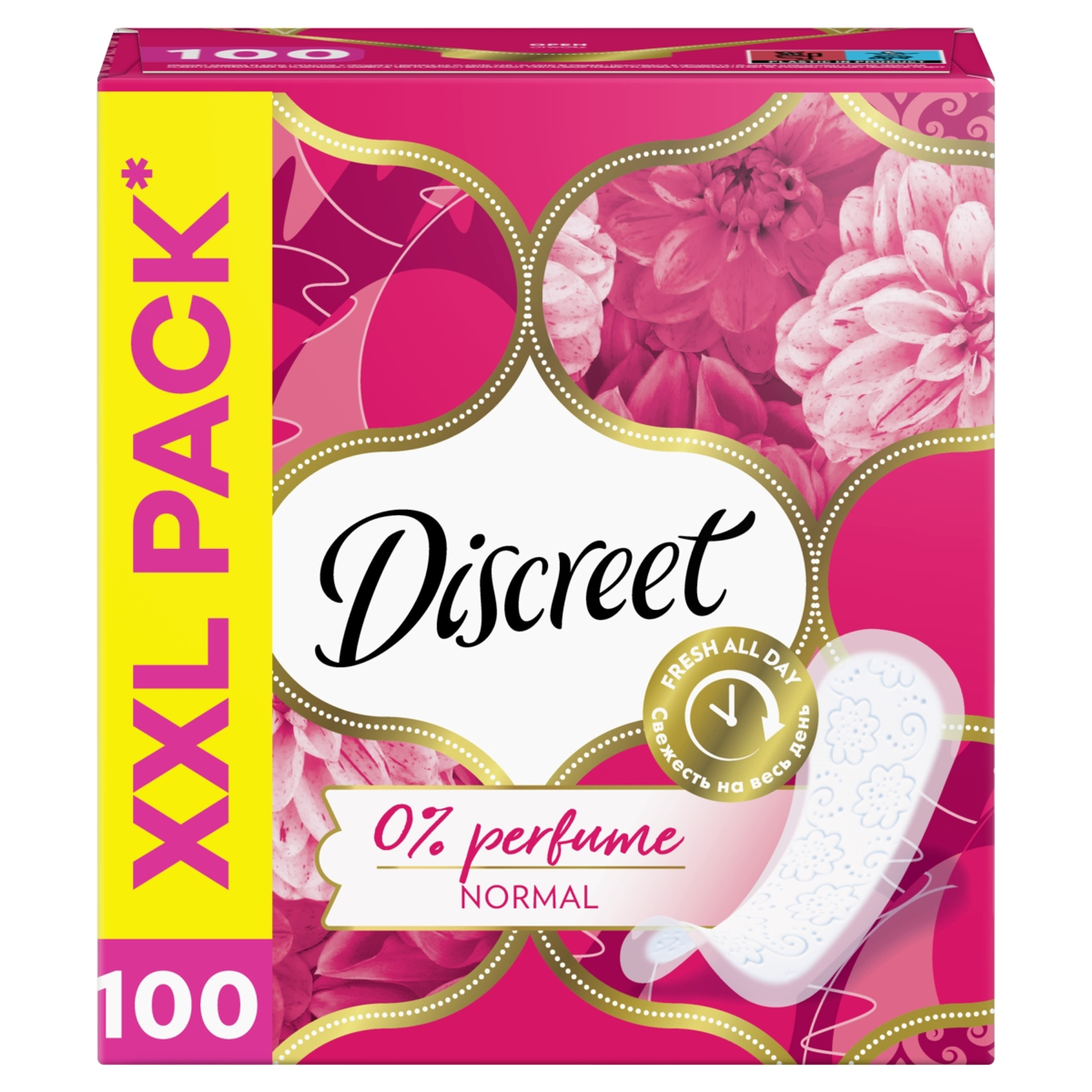 Discreet  illatmentes tisztasági betét - 100 db-2